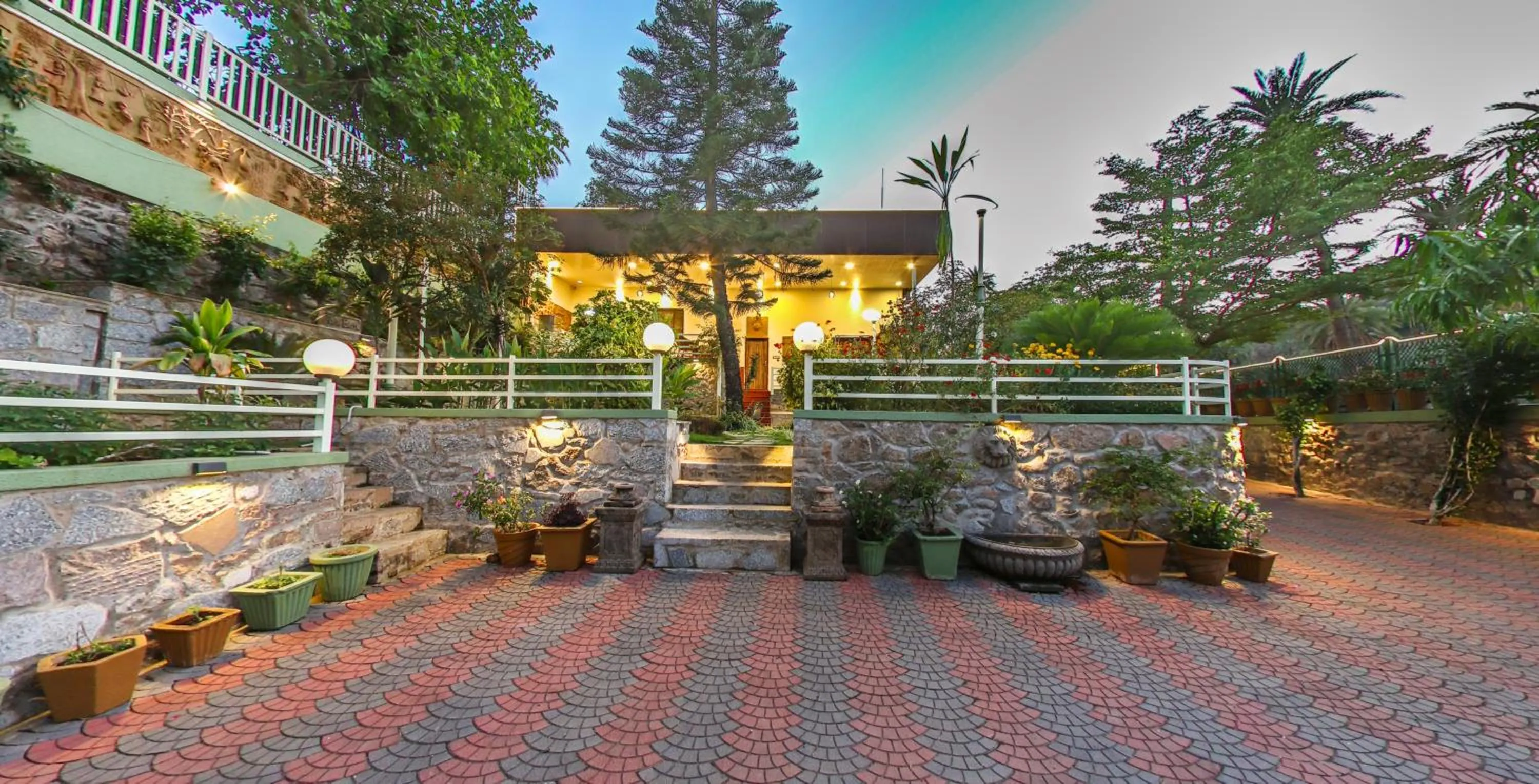 Facade/entrance in Hari Niwas - A Boutique Garden Resort Mount Abu