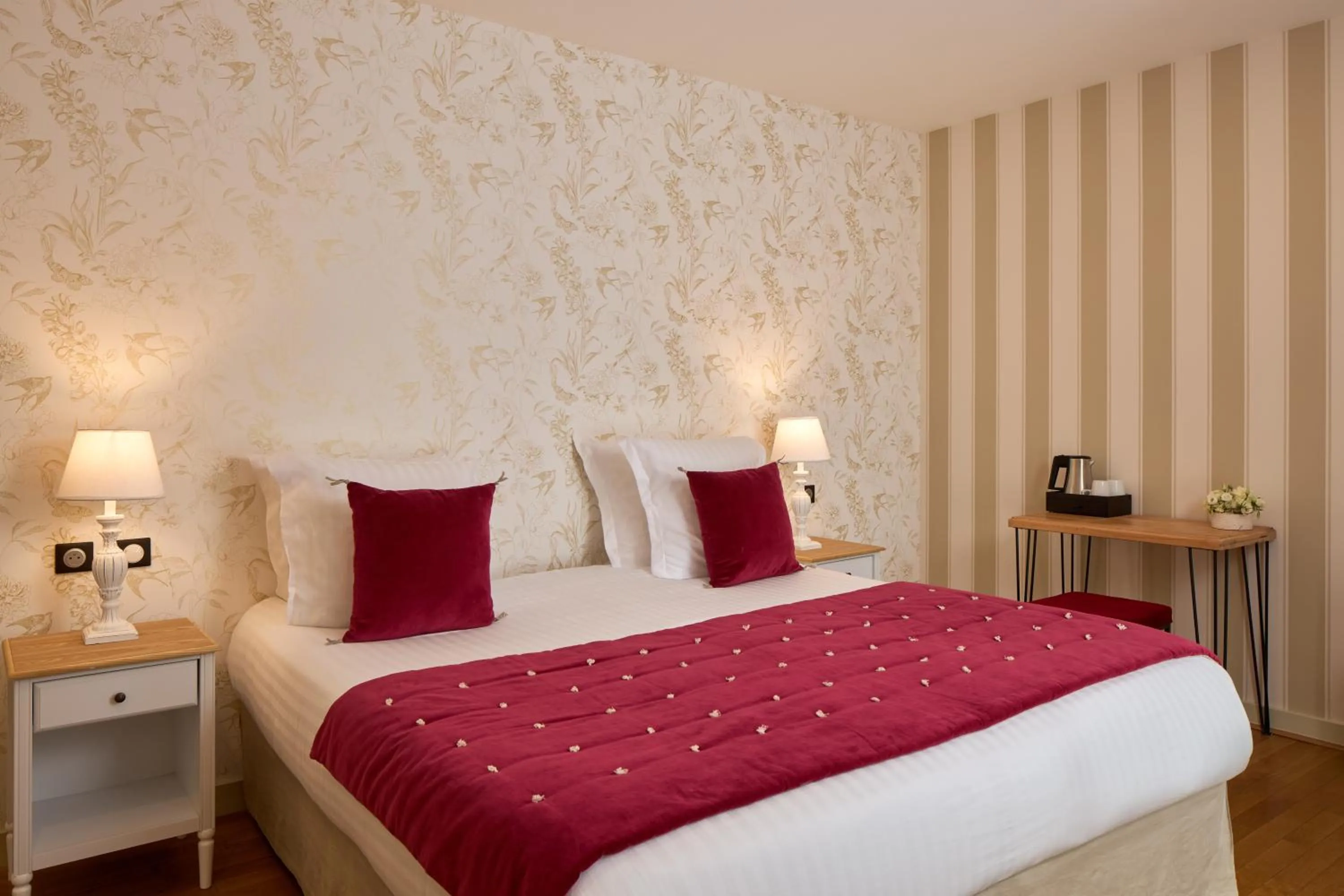 Bed in Le Château de la Tour