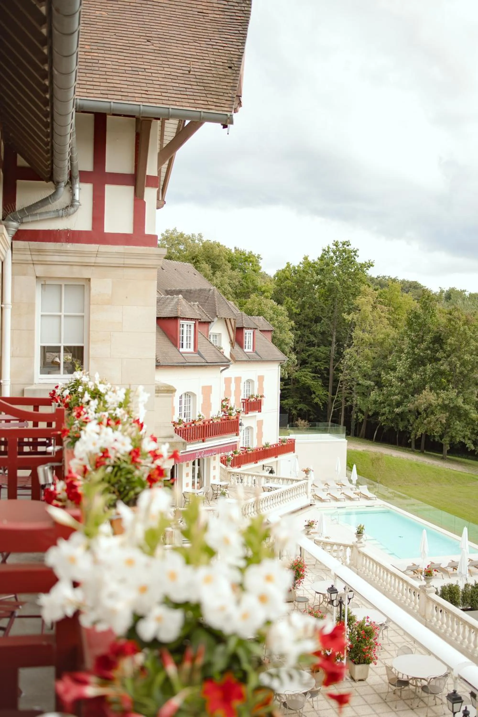 View (from property/room) in Le Château de la Tour