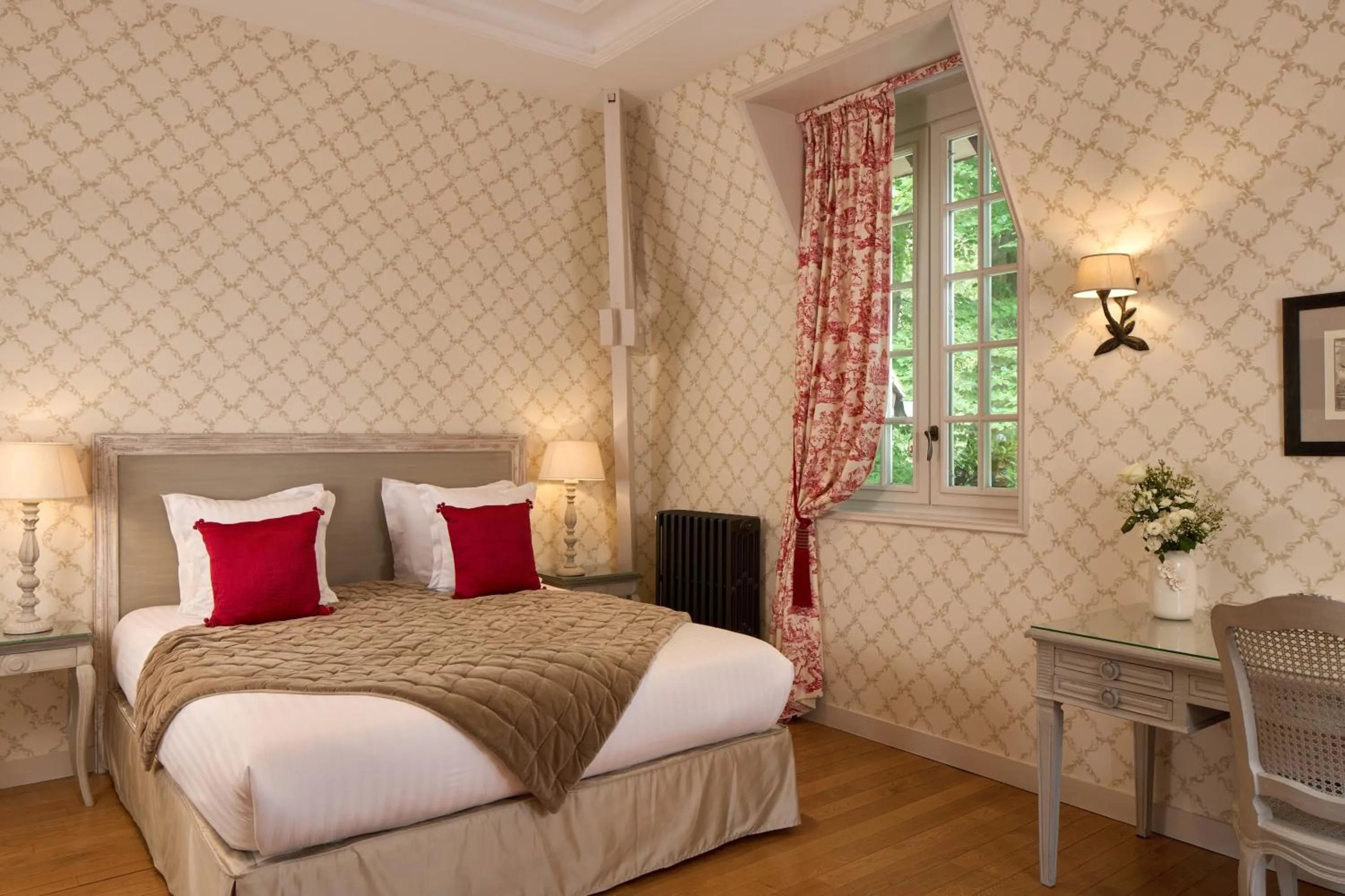 Bed in Le Château de la Tour