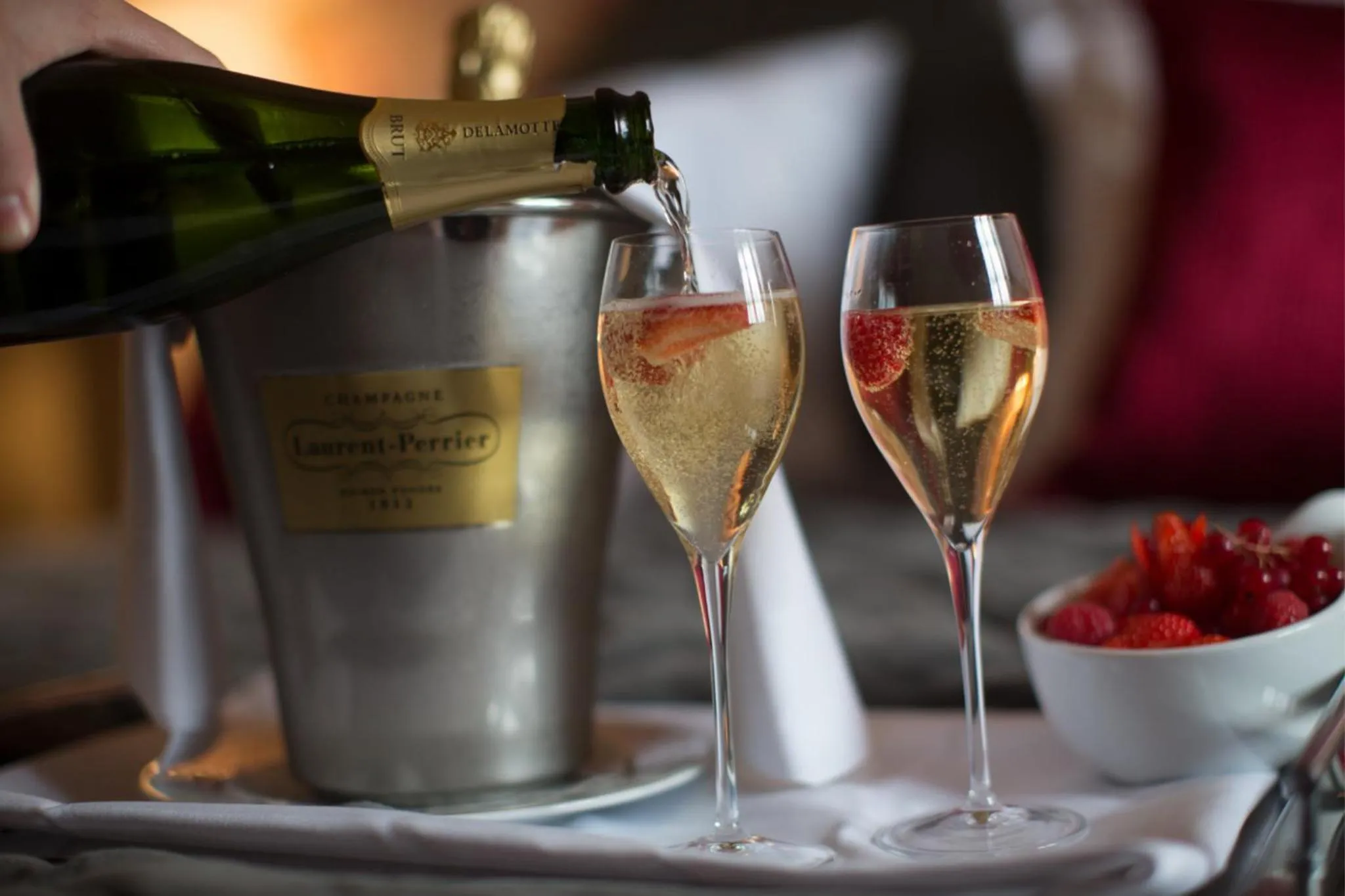 Food close-up in Le Château de la Tour