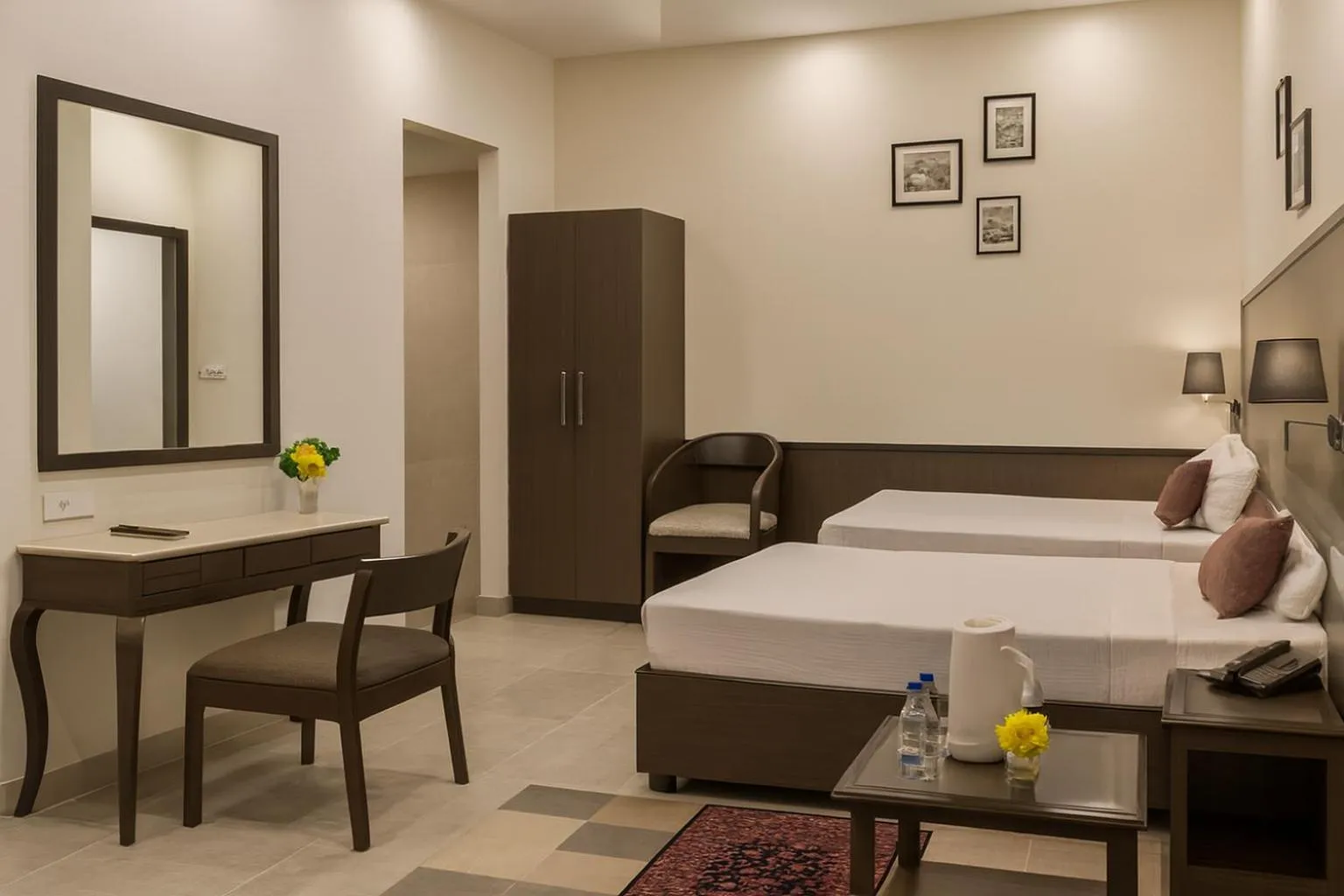 Bed in Hotel Harmony