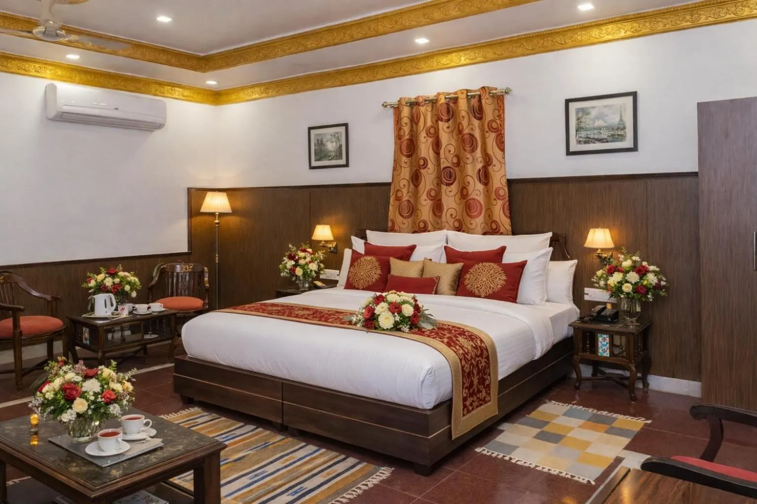 Bed in Hotel Harmony