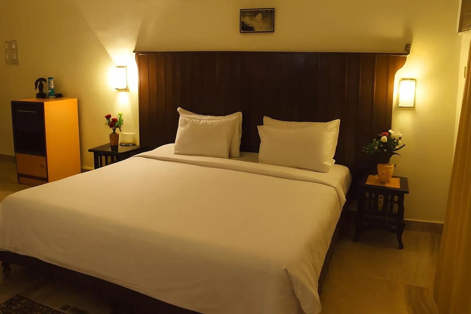 Bed in Hotel Harmony