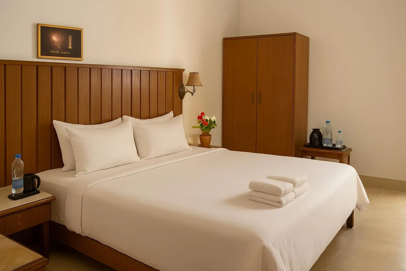 Bed in Hotel Harmony