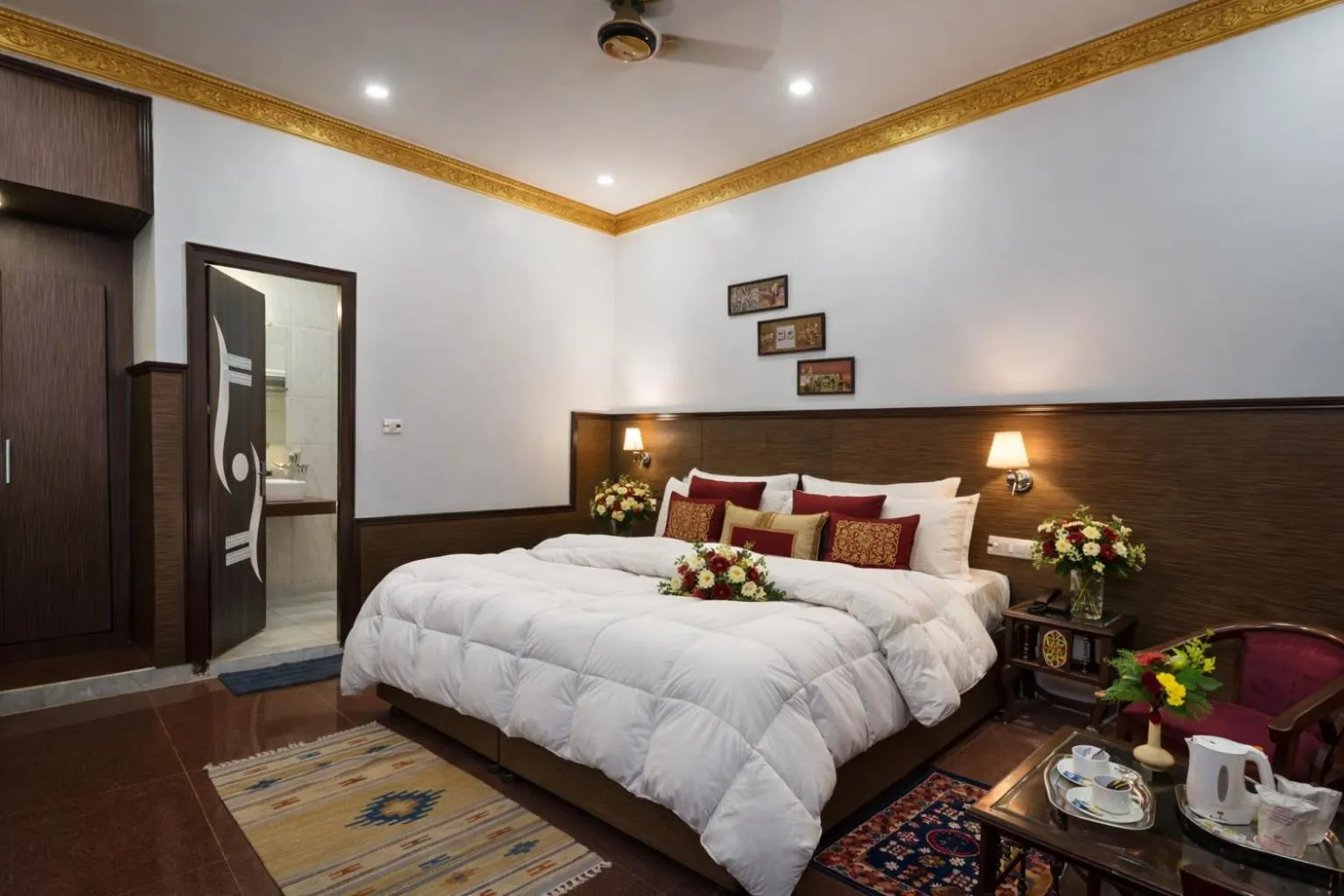 Bed in Hotel Harmony