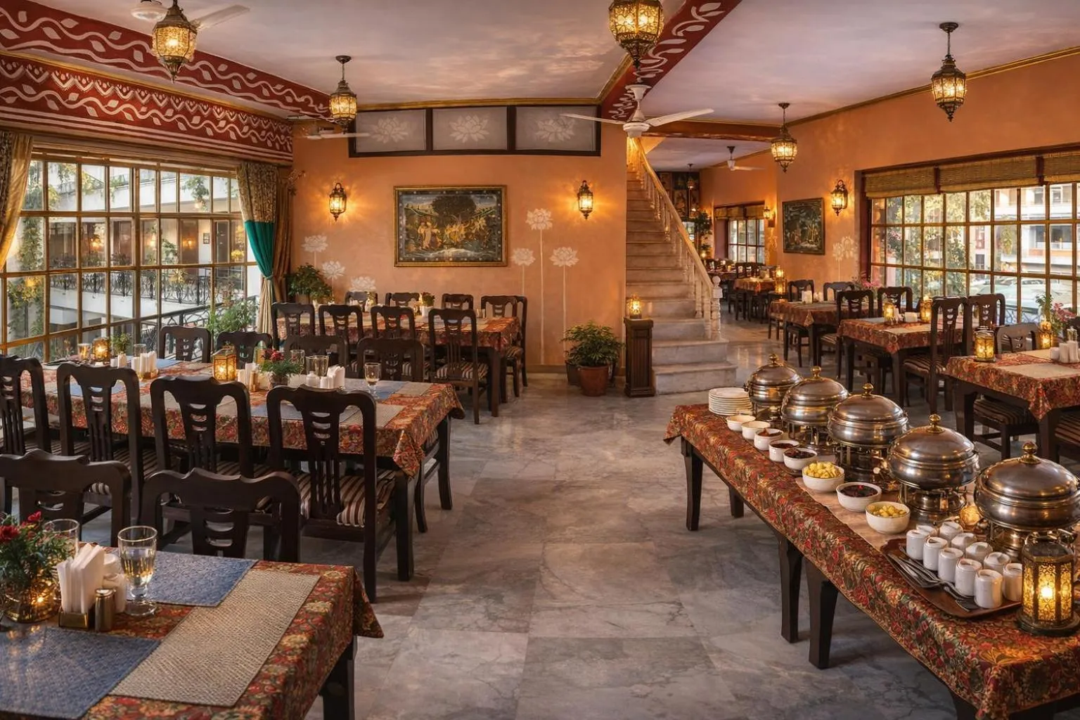 Property building in Hotel Harmony