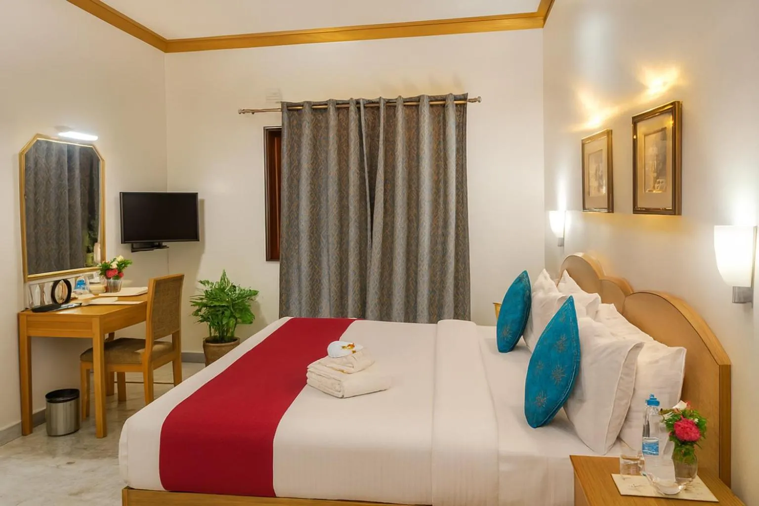 Bed in Hotel Harmony