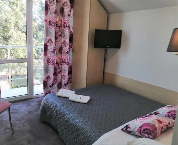 Bed in Pensjonat Landrynka