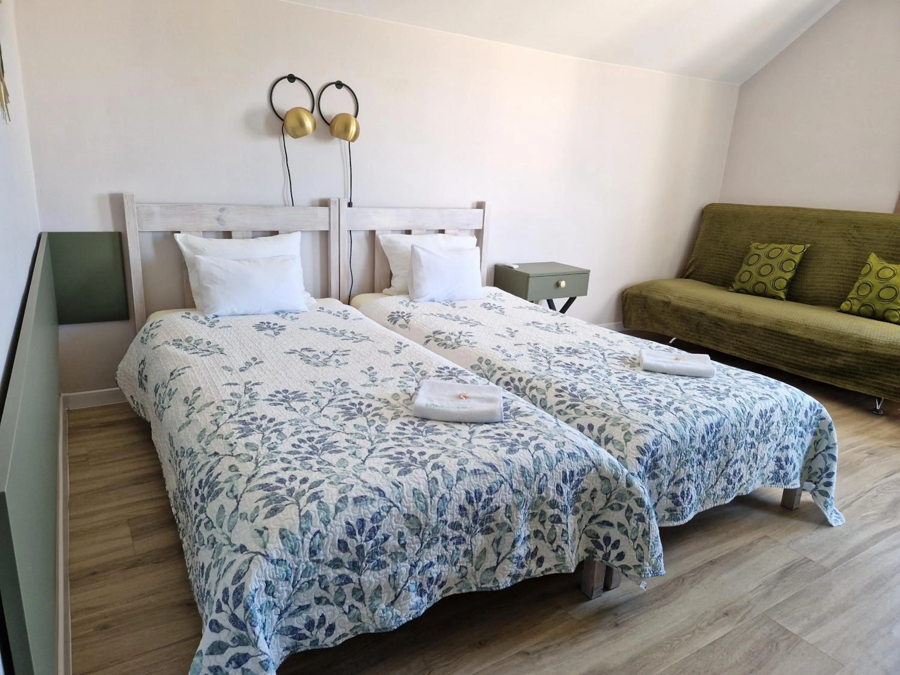 Bed in Pensjonat Landrynka