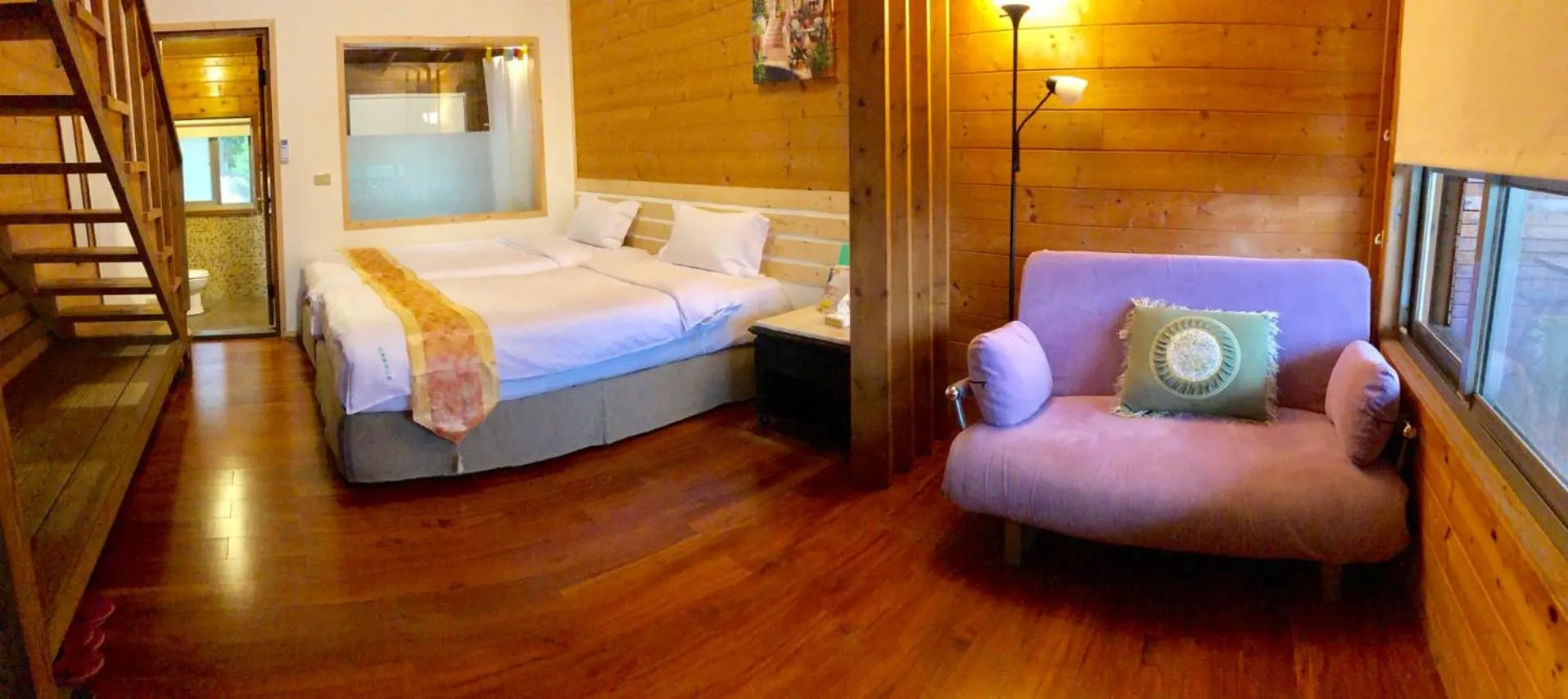 Quadruple Room with Terrace in New Life Hot Spring Resort