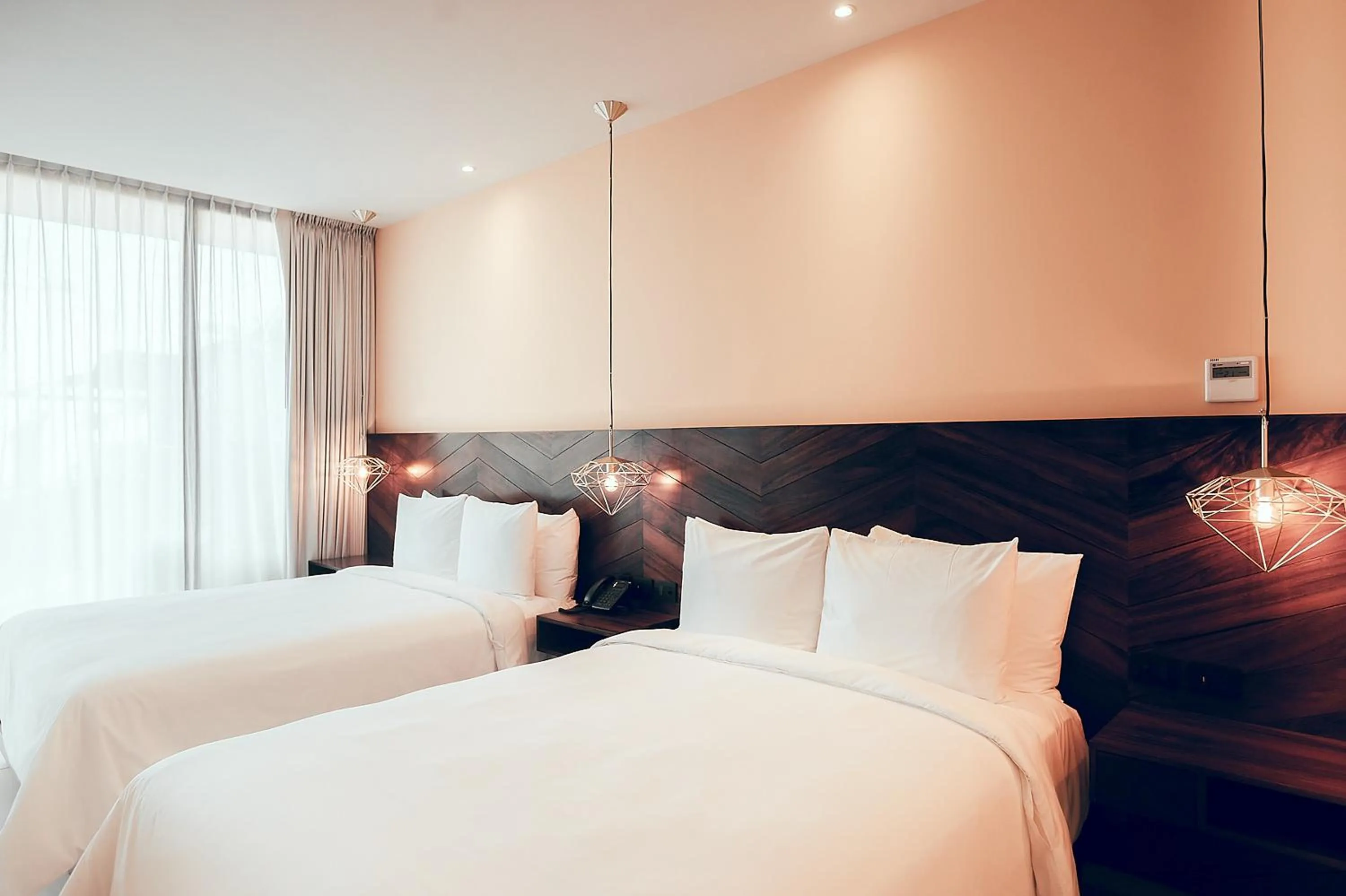 Bed in CALIXTA Hotel