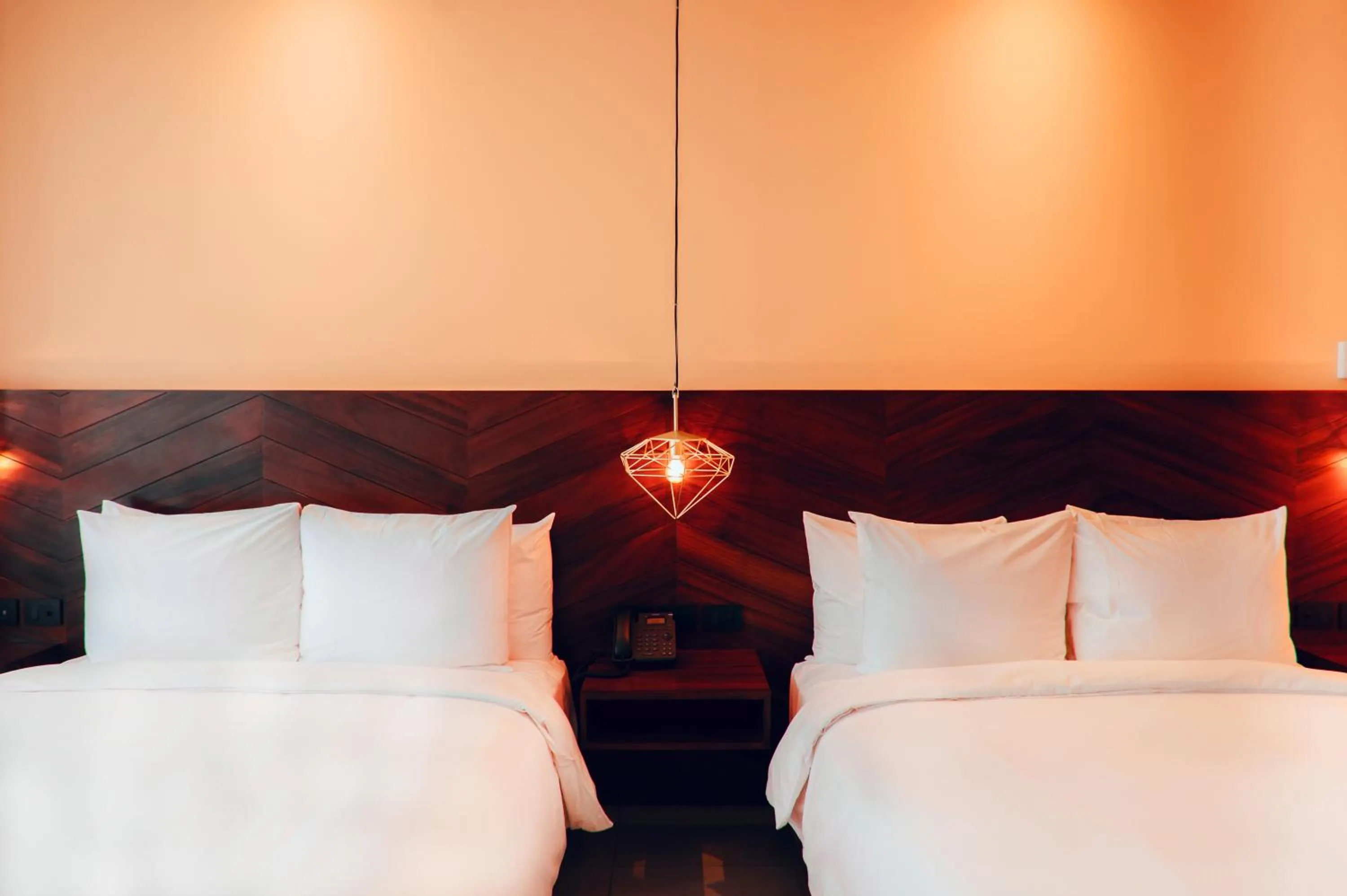 Bed in CALIXTA Hotel