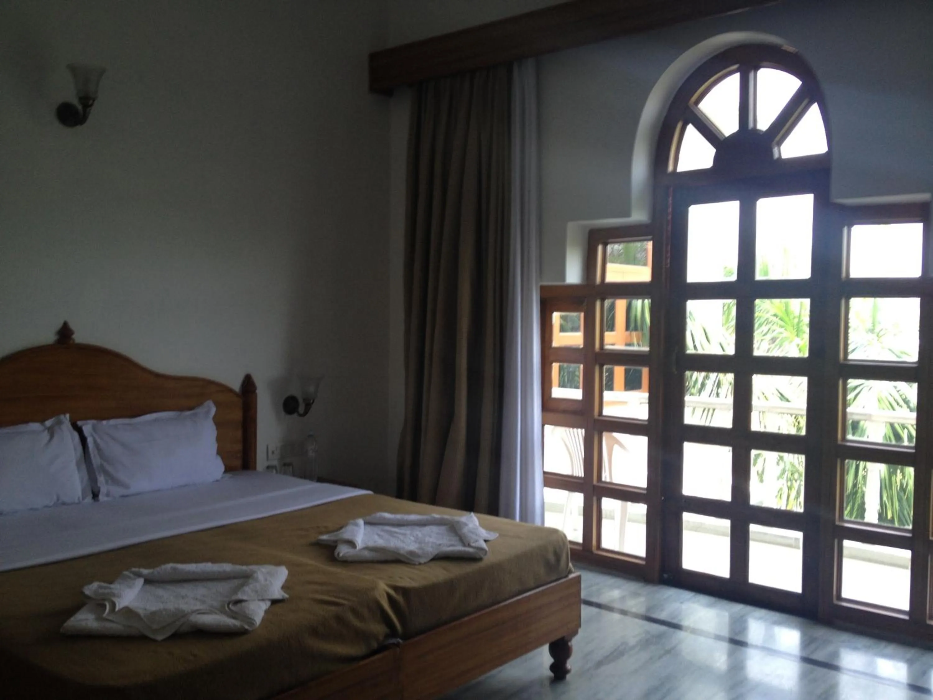 Bed in Hotel isabel Palace
