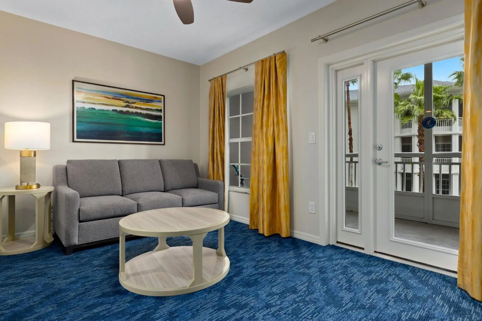 Living room in Club Wyndham Cypress Palms