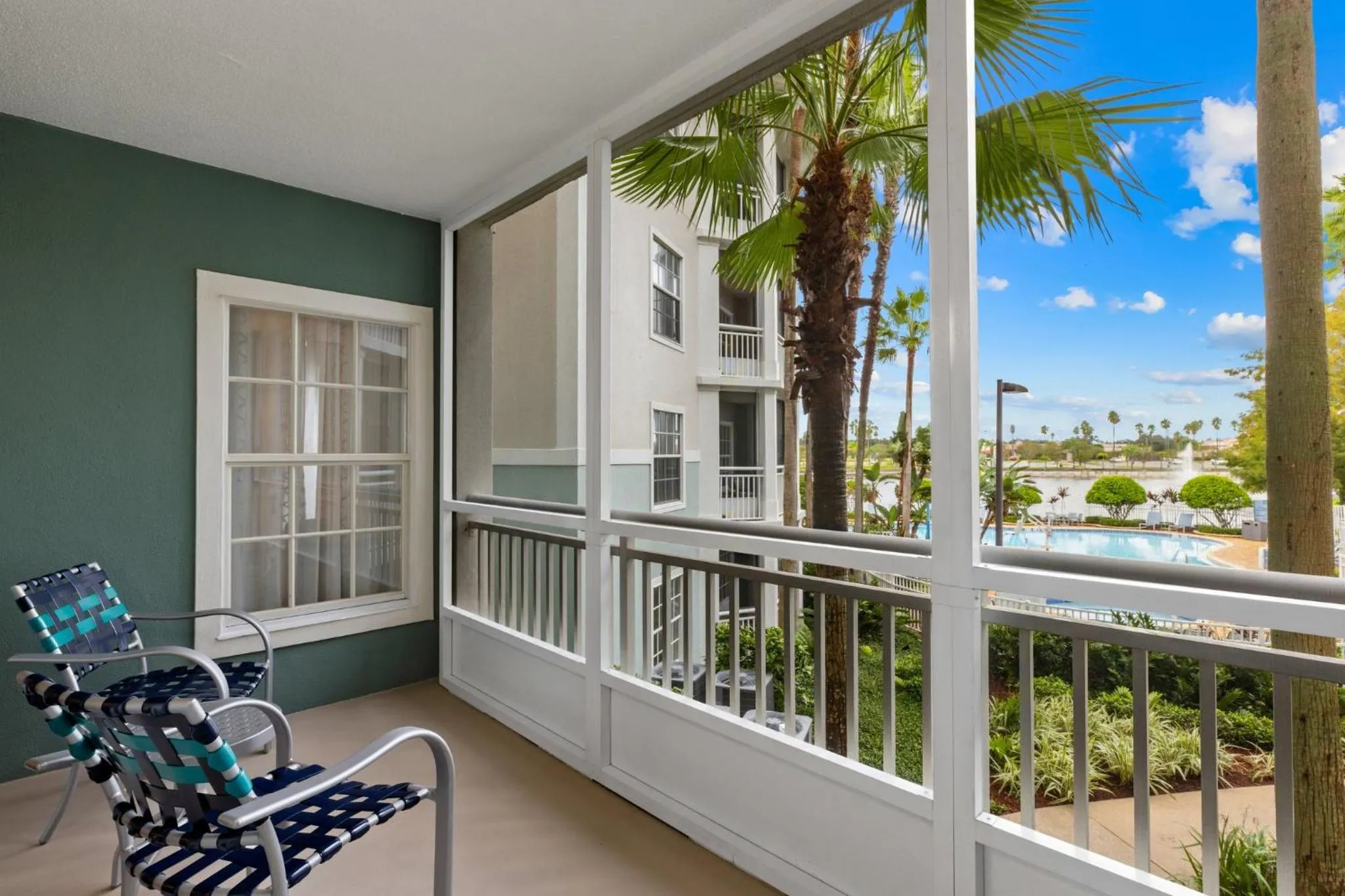 Balcony/Terrace in Club Wyndham Cypress Palms