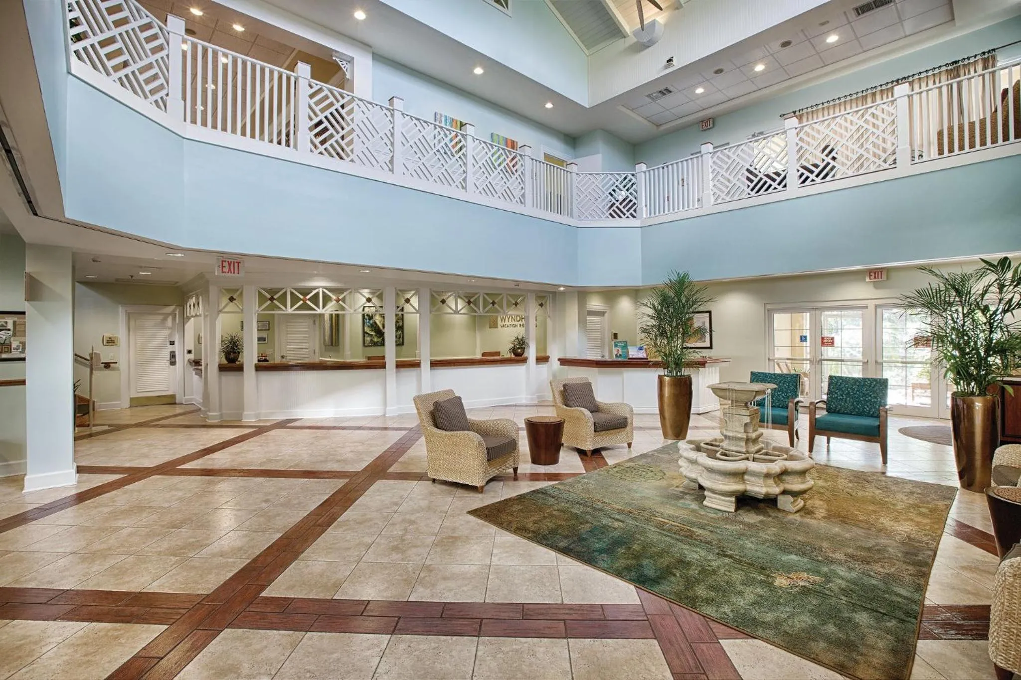 Lobby or reception in Club Wyndham Cypress Palms