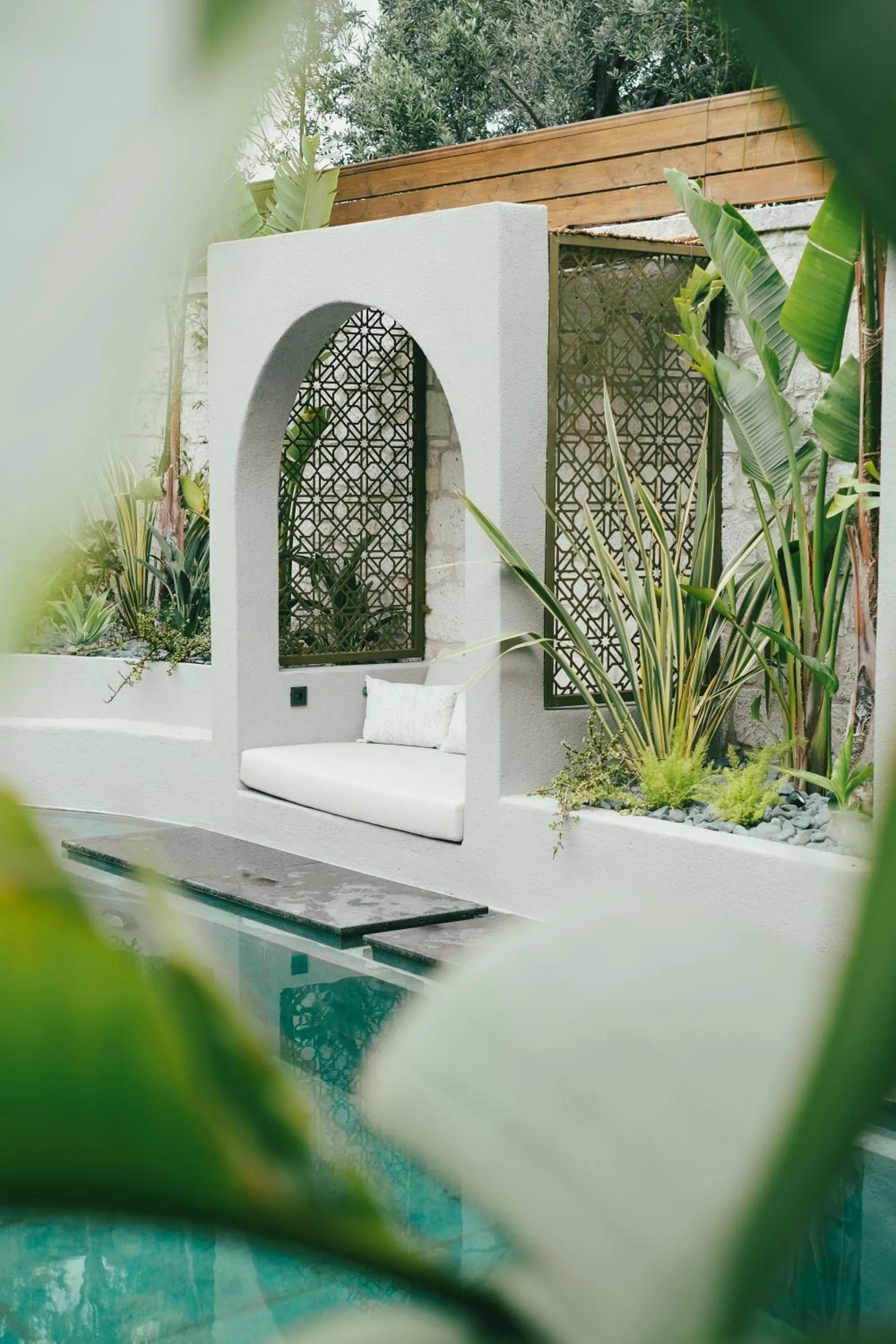 Seating area in Derin Alacati