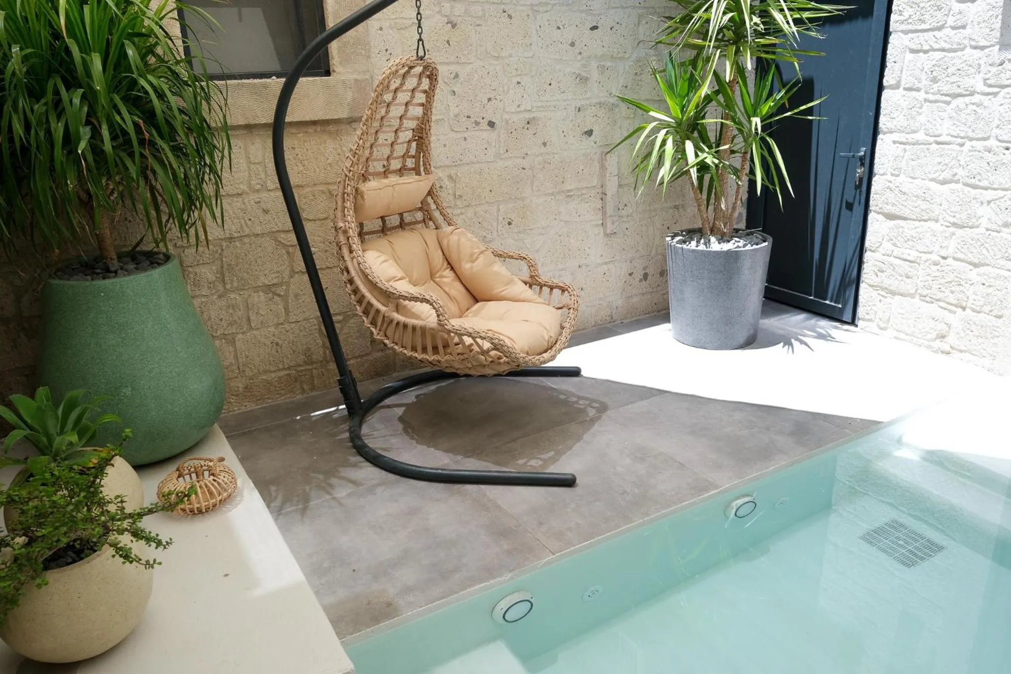 Seating area in Derin Alacati