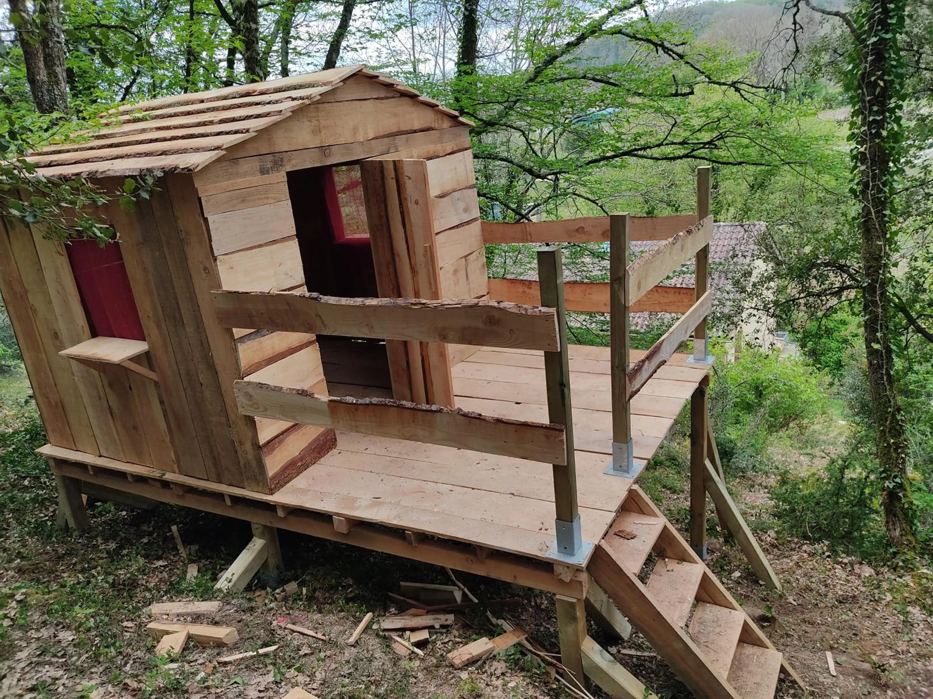 Children play ground in La Maison de Tari