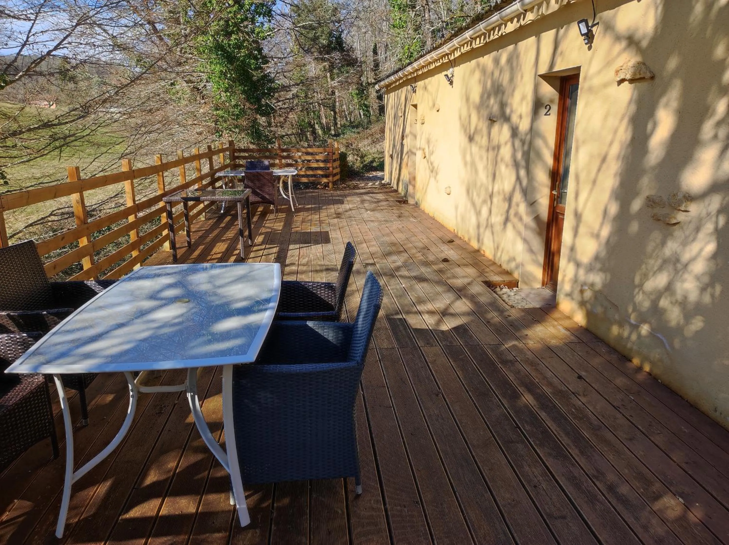 Patio in La Maison de Tari