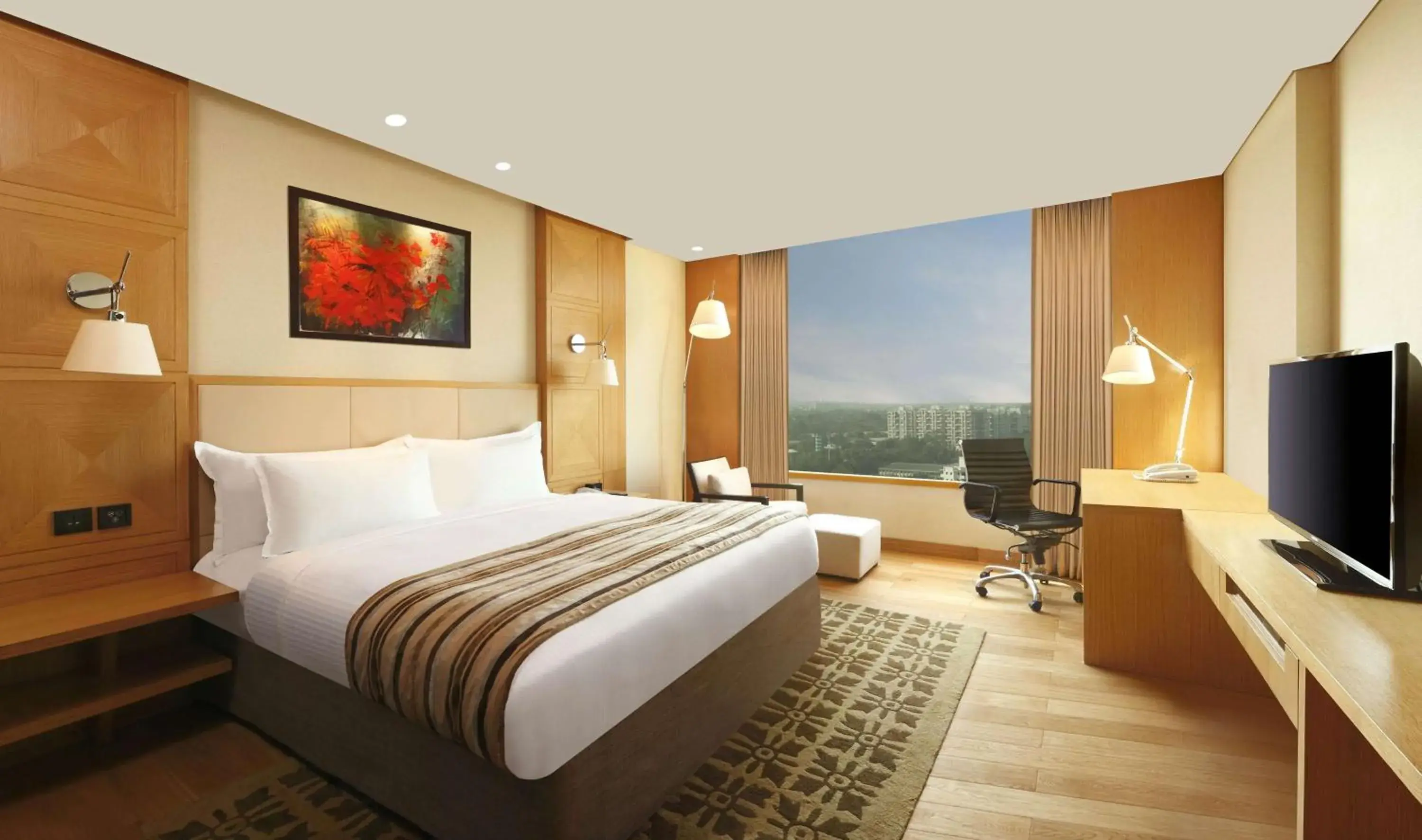 Executive King Suite with Lounge Access in DoubleTree by Hilton-Pune Chinchwad Executive King Suite with Lounge Access in DoubleTree by Hilton-Pune Chinchwad