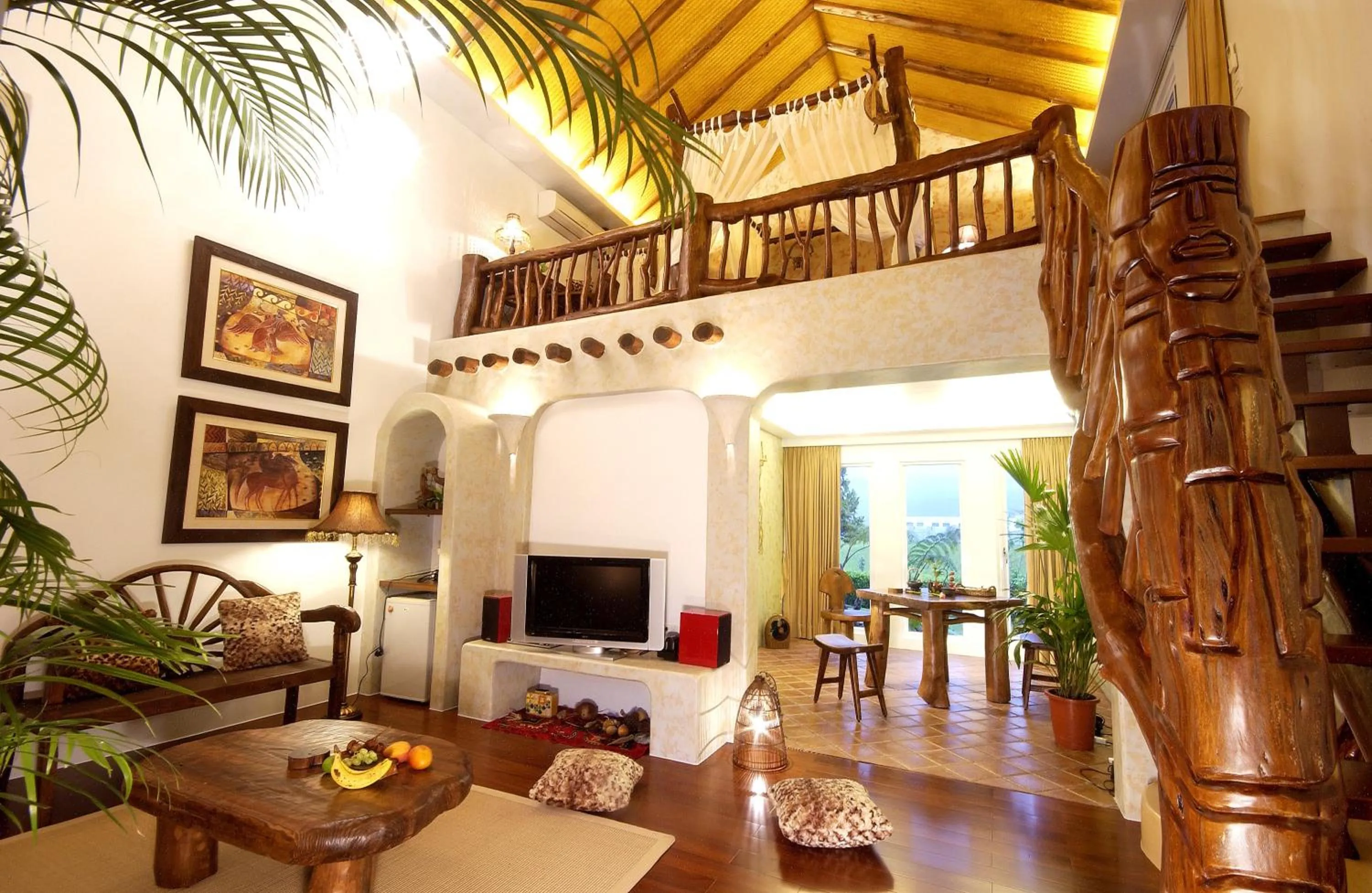 TV and multimedia in The Dew B&B 晨露庄 民宿