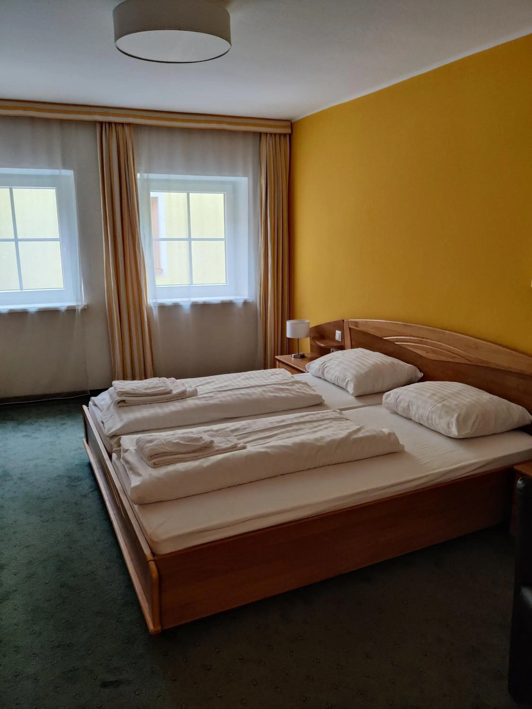Bed in Pension Reiterhaus