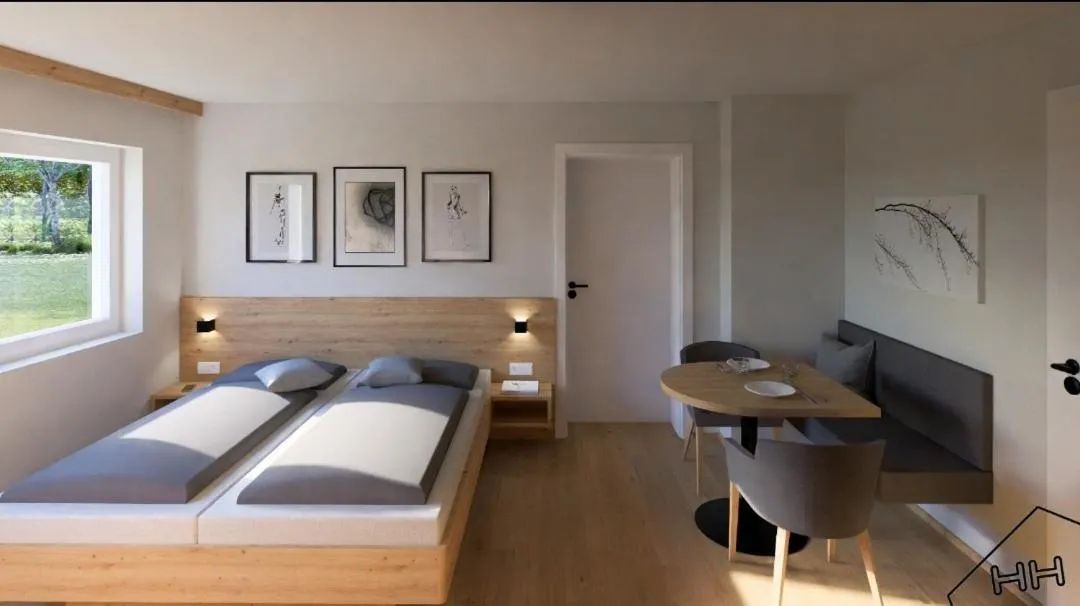 Bed in Pension Reiterhaus