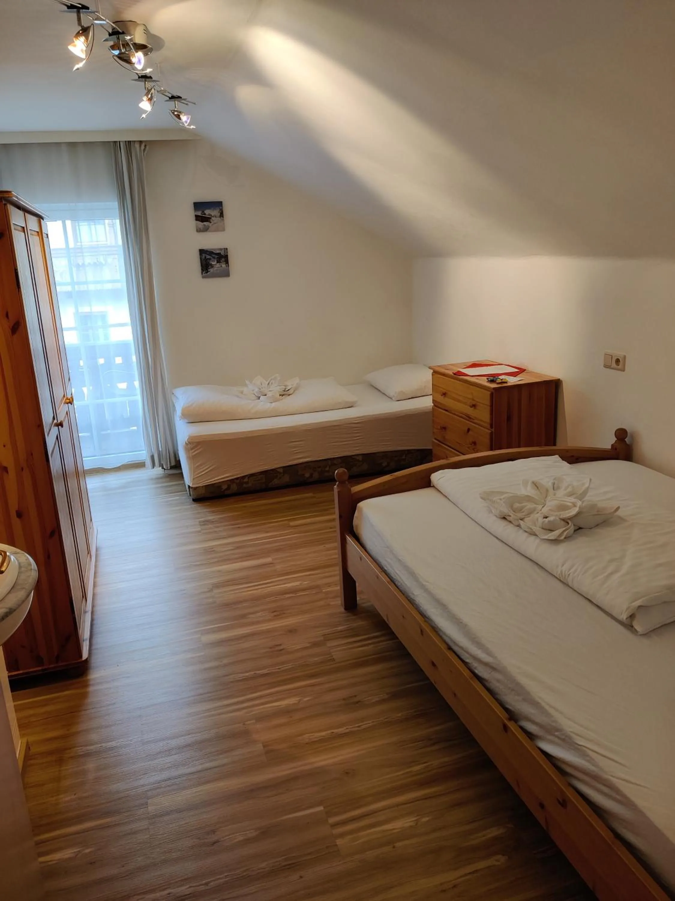 Bed in Pension Reiterhaus