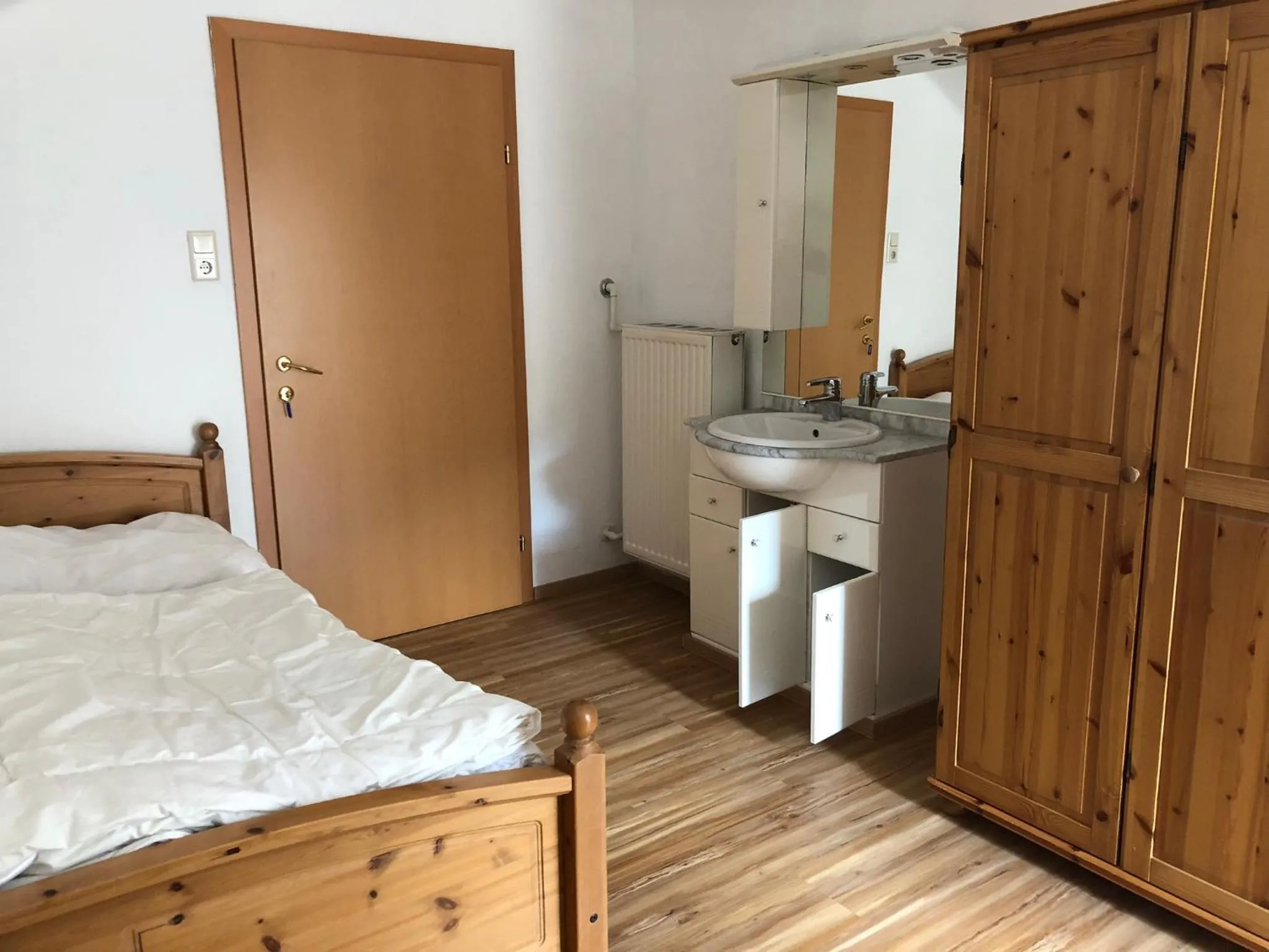 Bed in Pension Reiterhaus