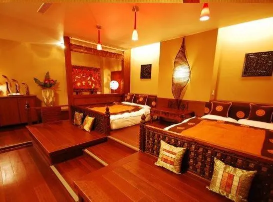 Bed in March 3 B&B Yilan