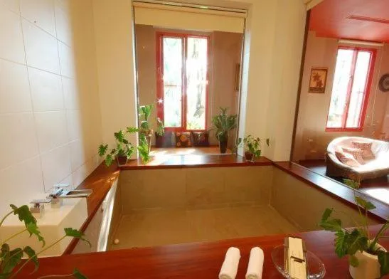 Bathroom, Bed in March 3 B&B Yilan