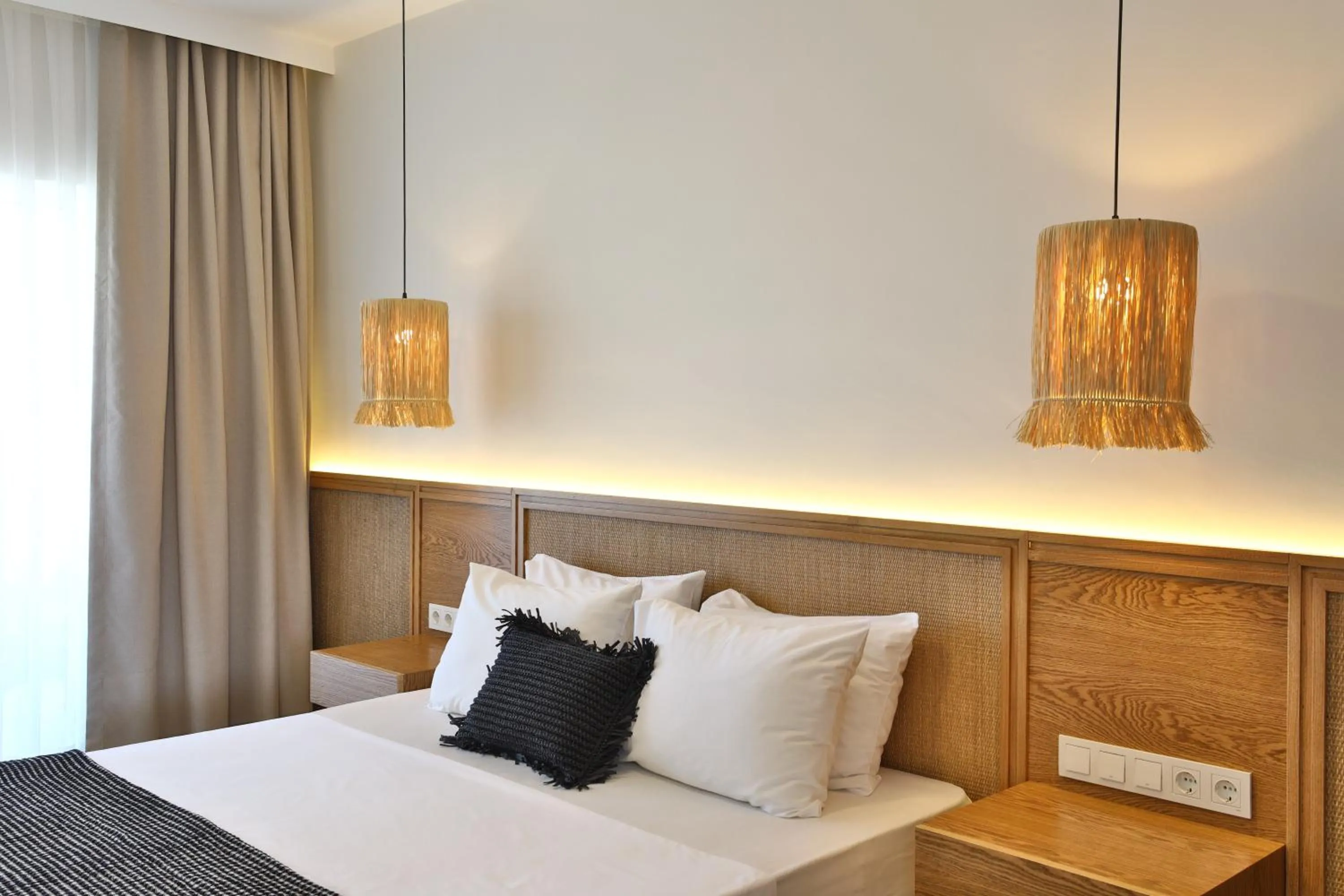 Bed in Lavinya Otel
