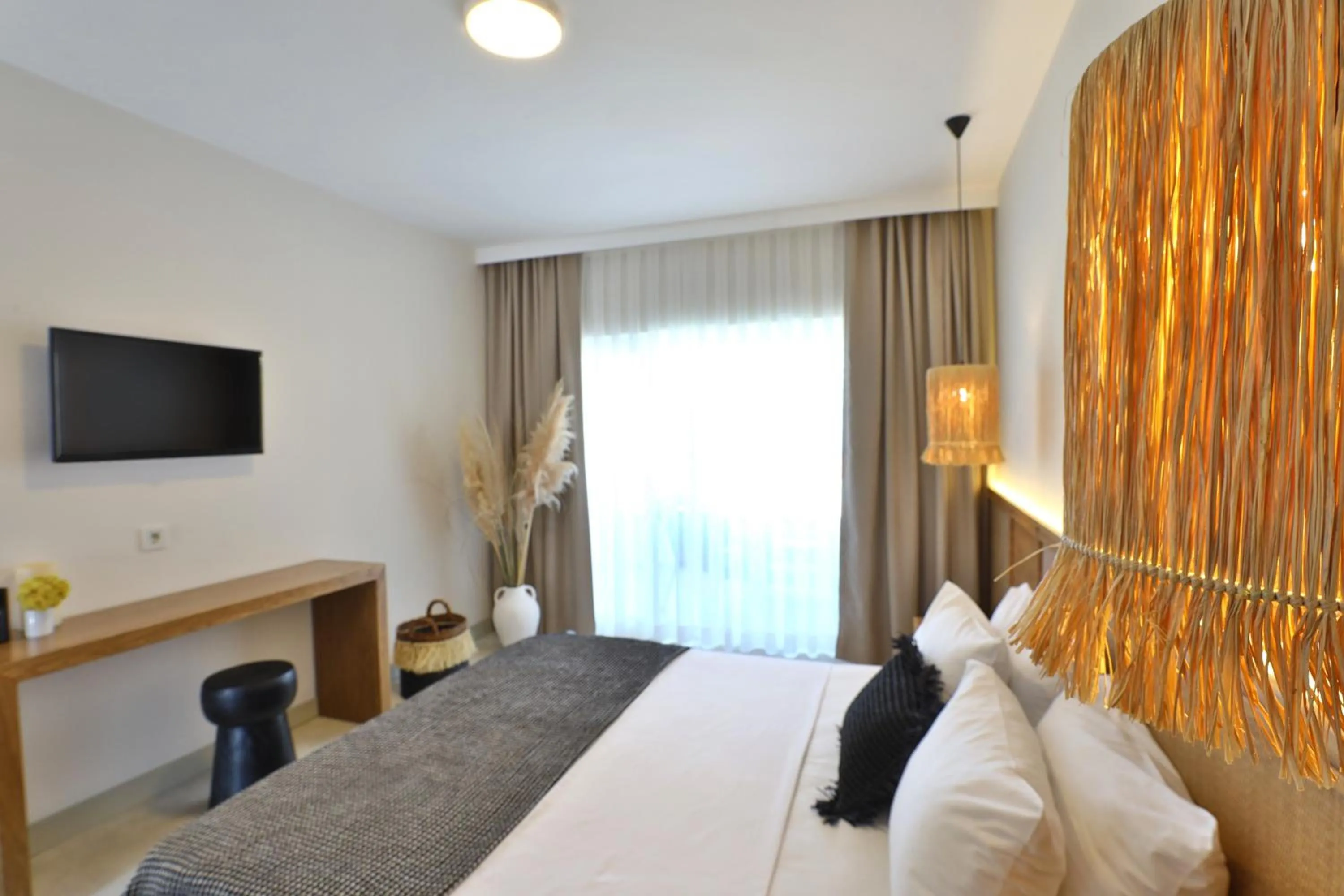 Bed in Lavinya Otel