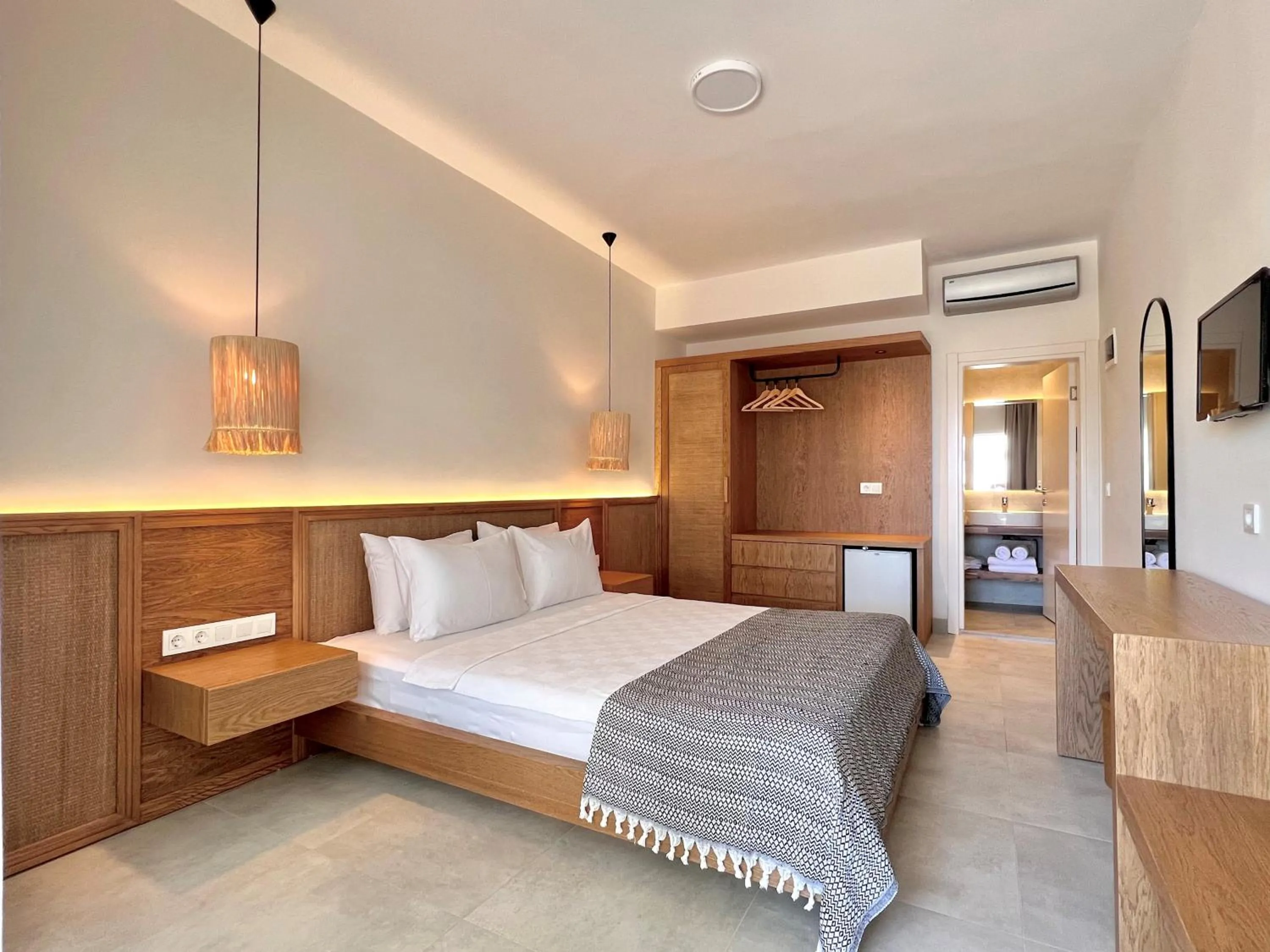 Bed in Lavinya Otel