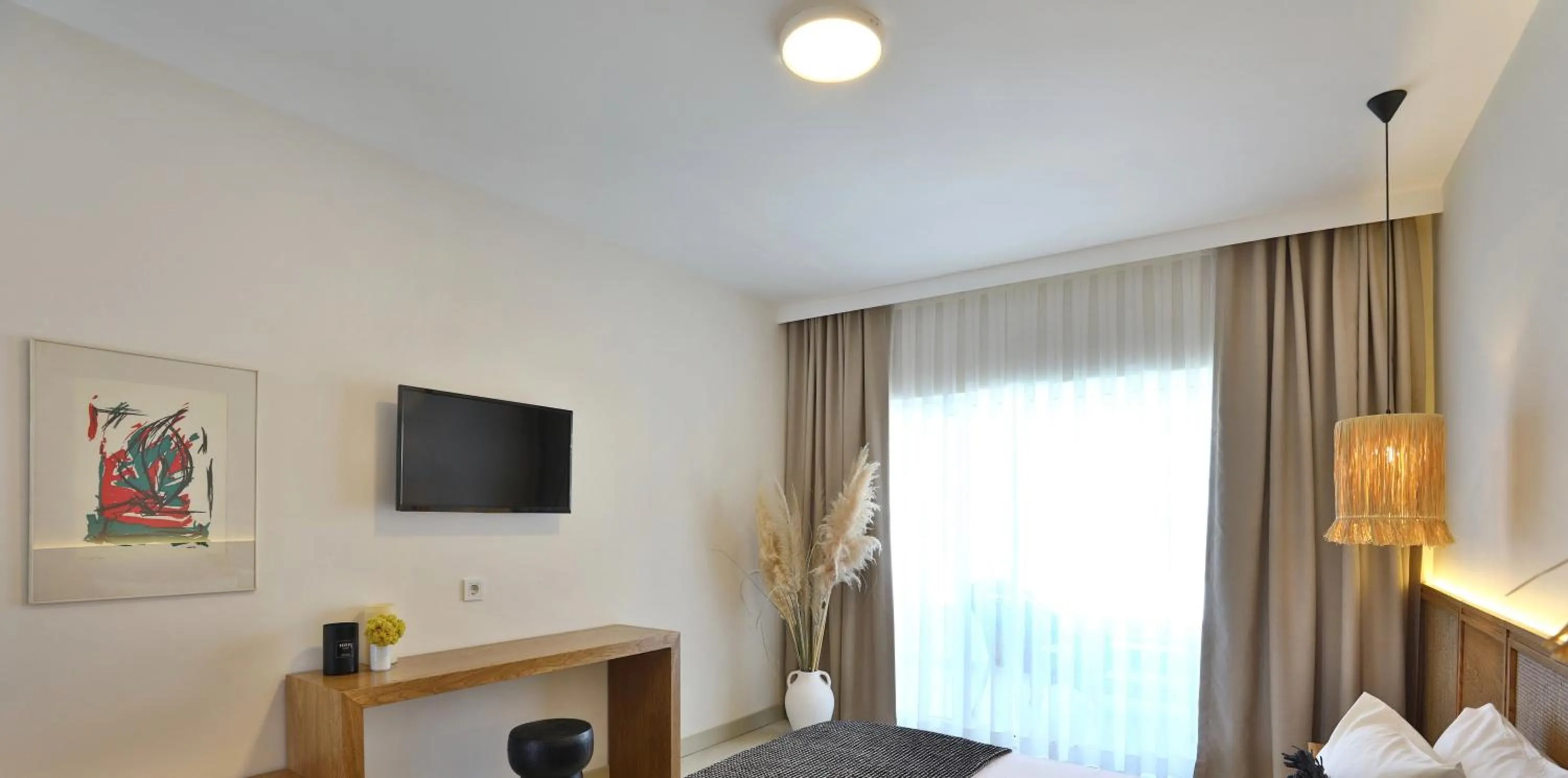 Bed in Lavinya Otel