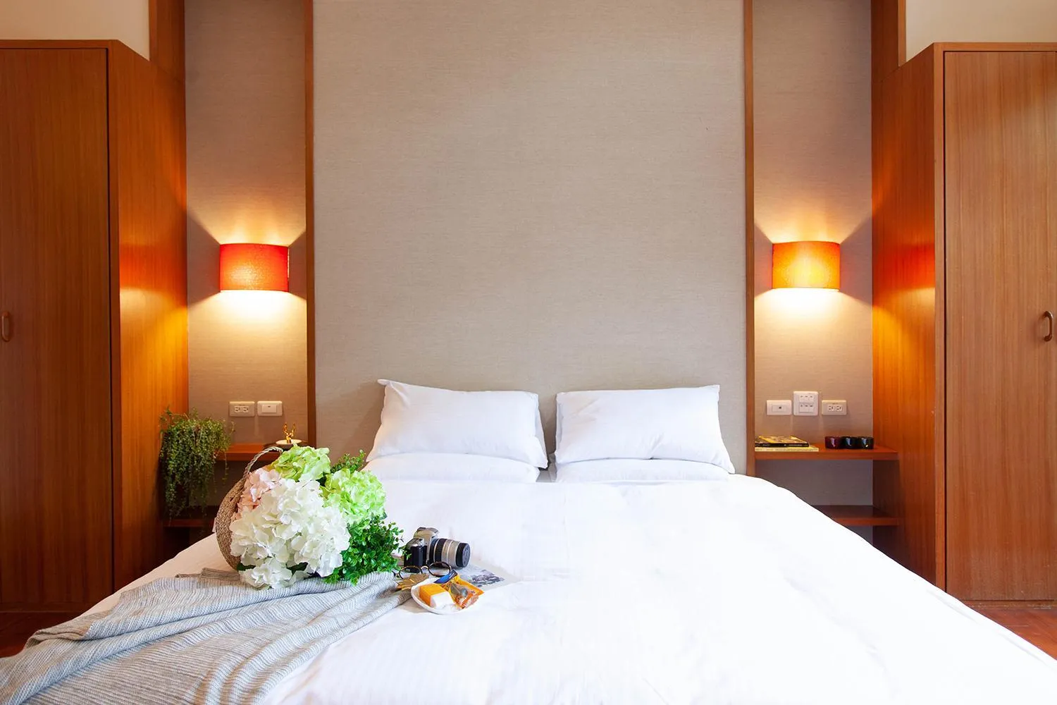 Bed in Luminous Hot Spring Resort & SPA