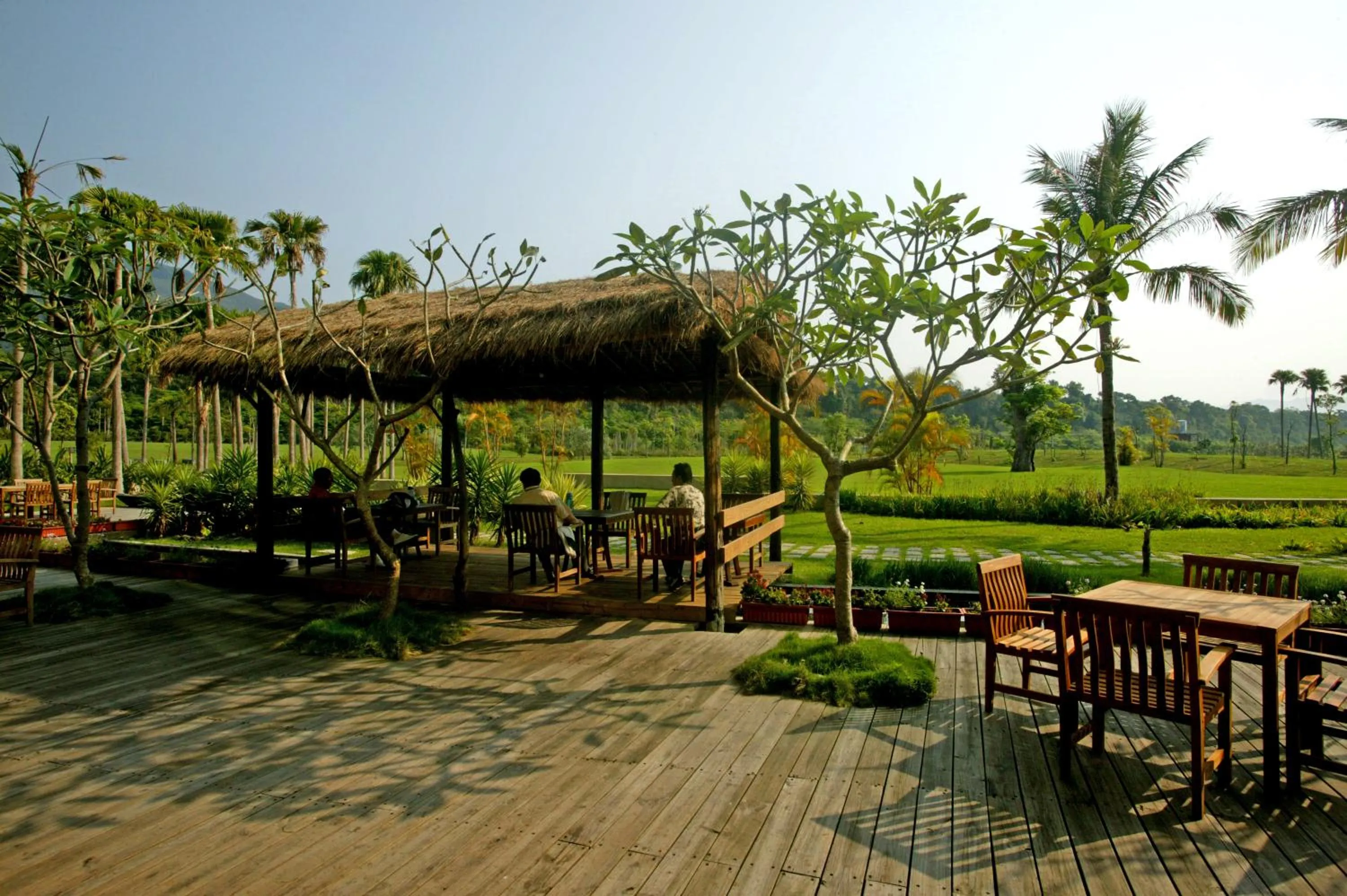 Garden in Luminous Hot Spring Resort & SPA