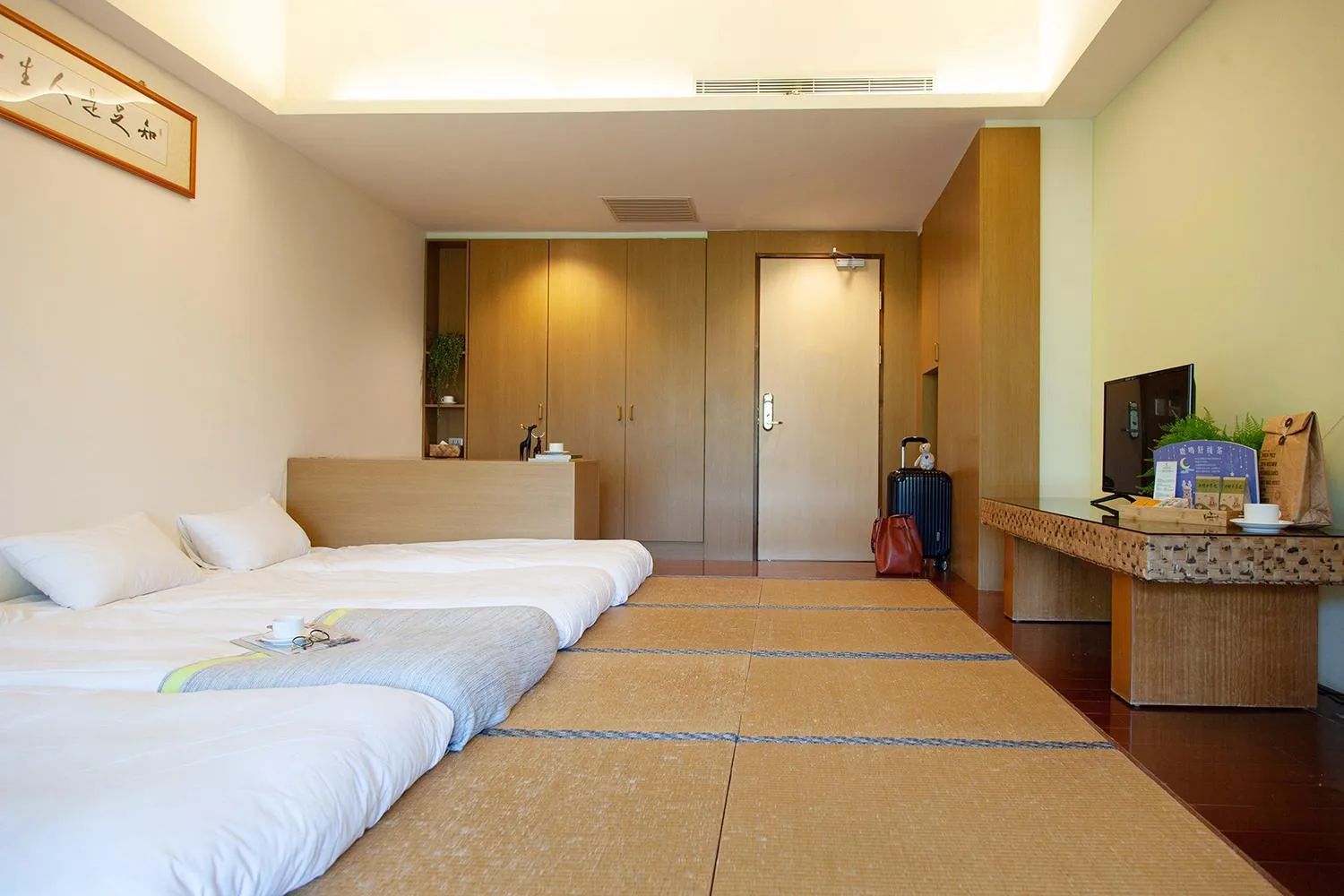 Bed in Luminous Hot Spring Resort & SPA