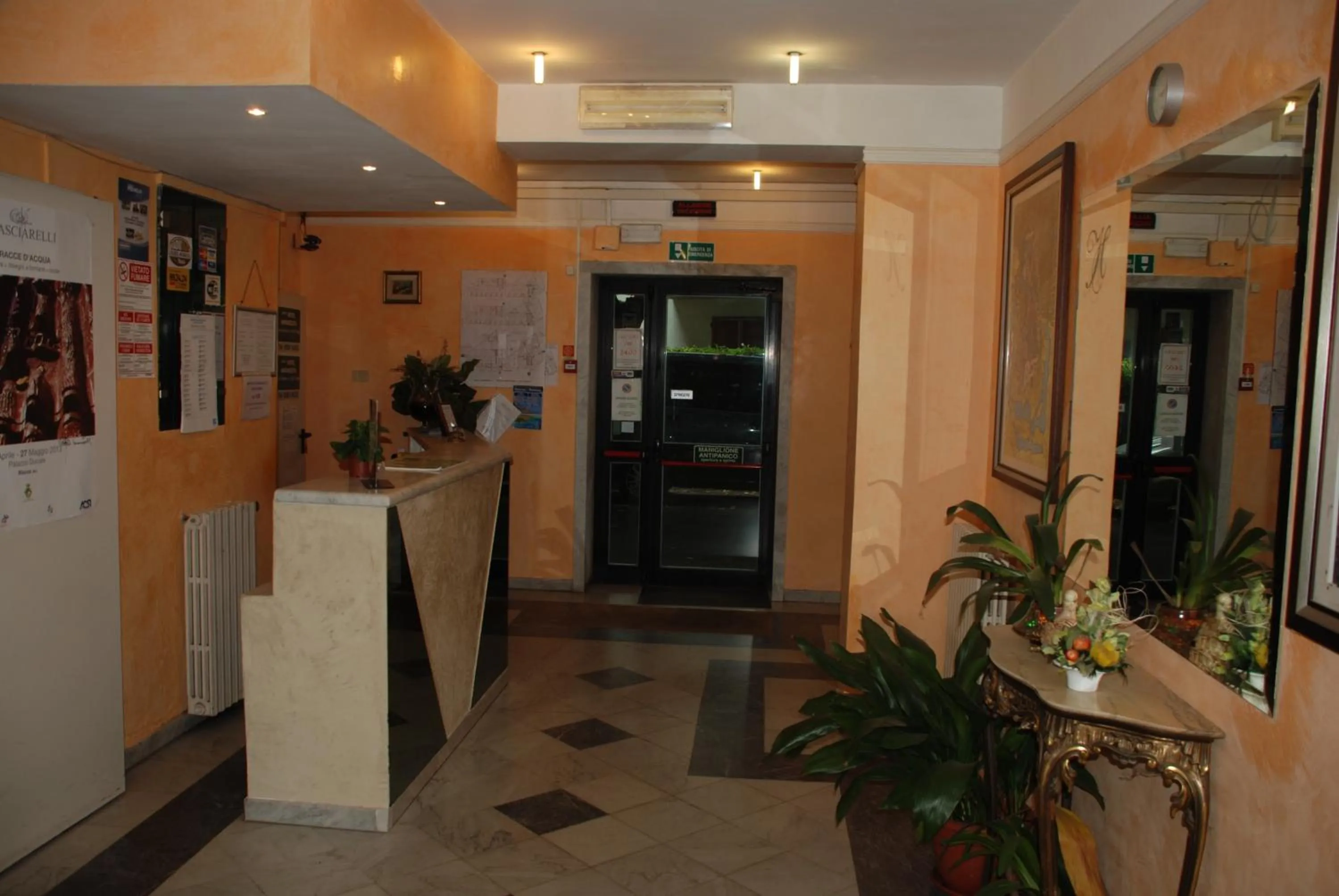 Lobby or reception in Hotel Annunziata