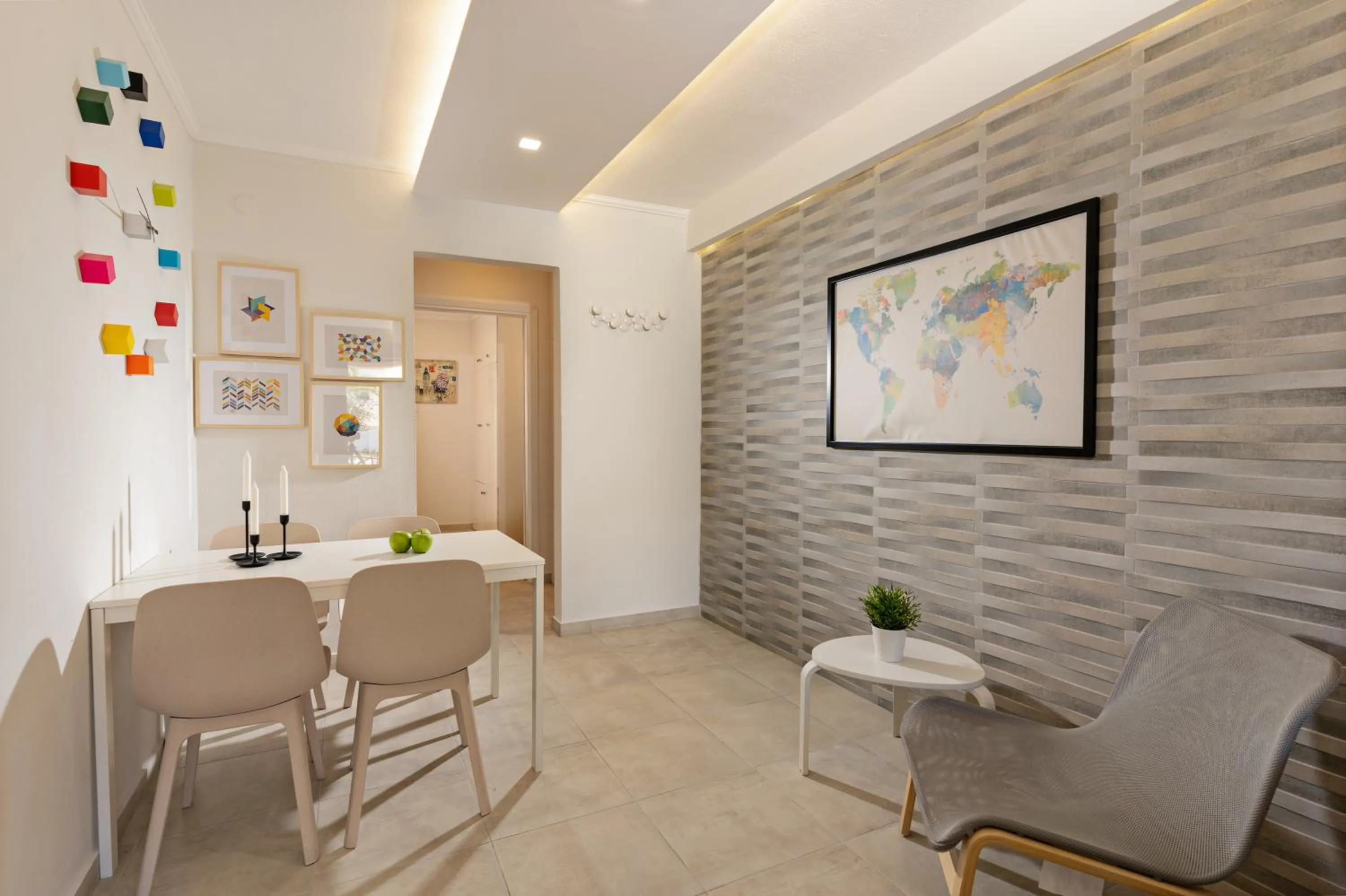 Decorative detail in Castello Apartments