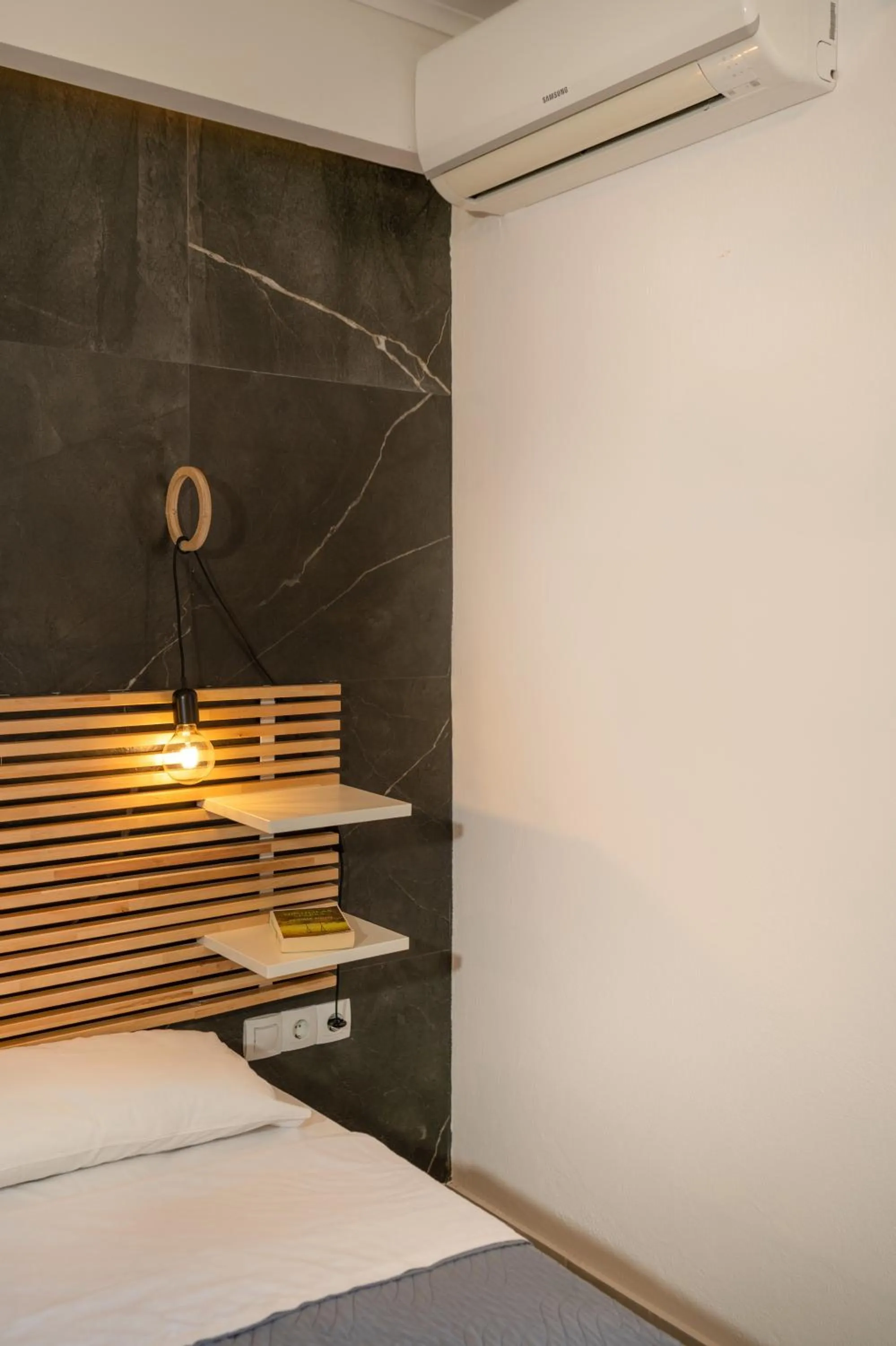 Decorative detail, Bed in Castello Apartments