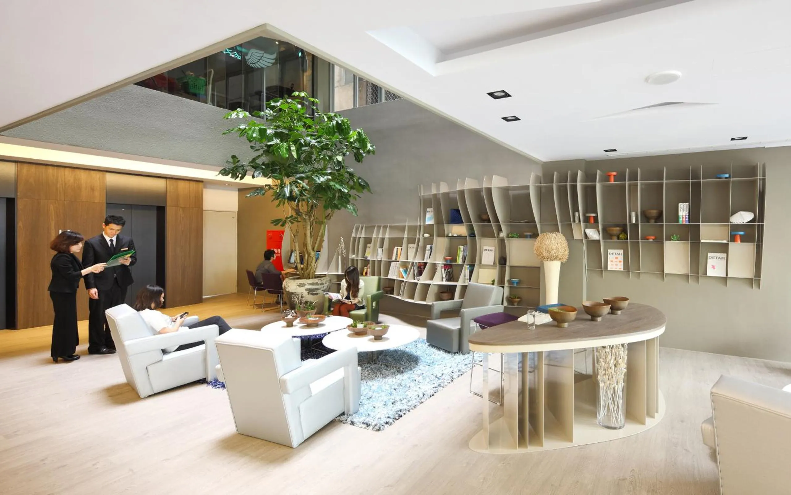 Communal lounge/ TV room in Hotelday Taichung