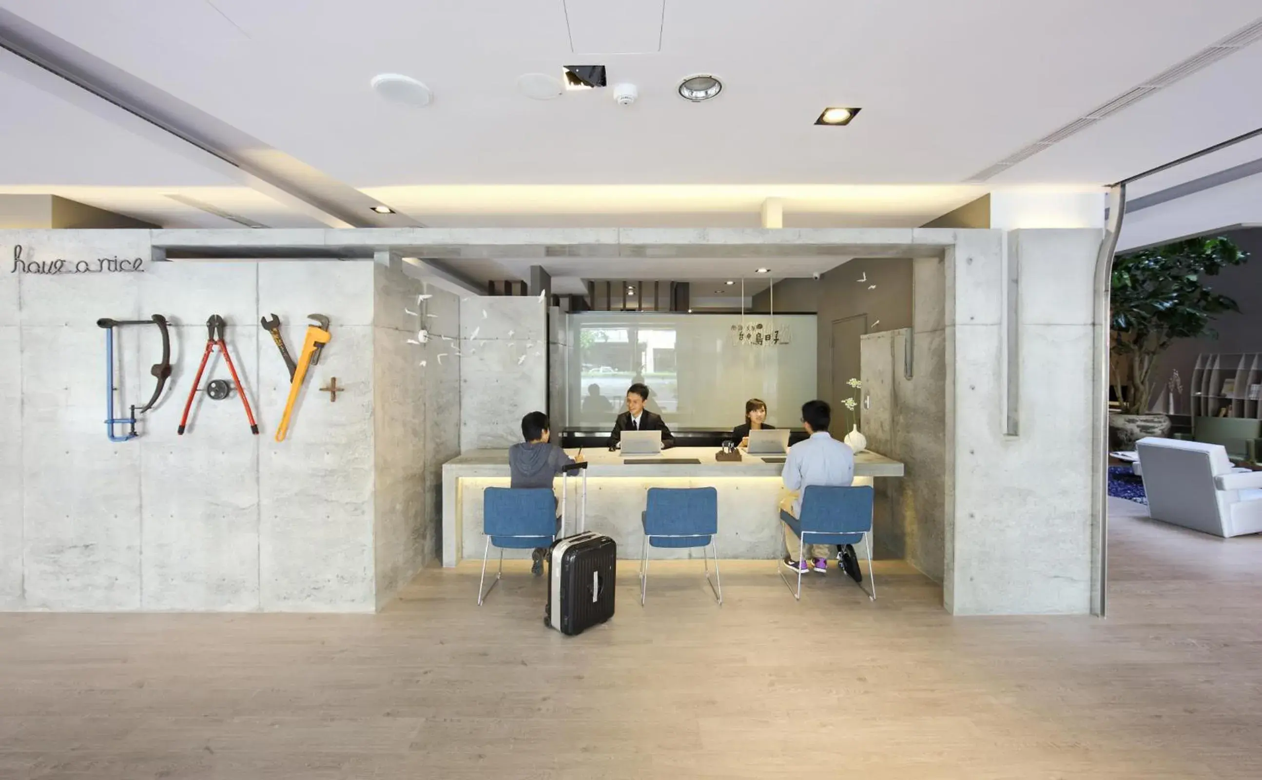 Lobby or reception in Hotelday Taichung Lobby or reception in Hotelday Taichung