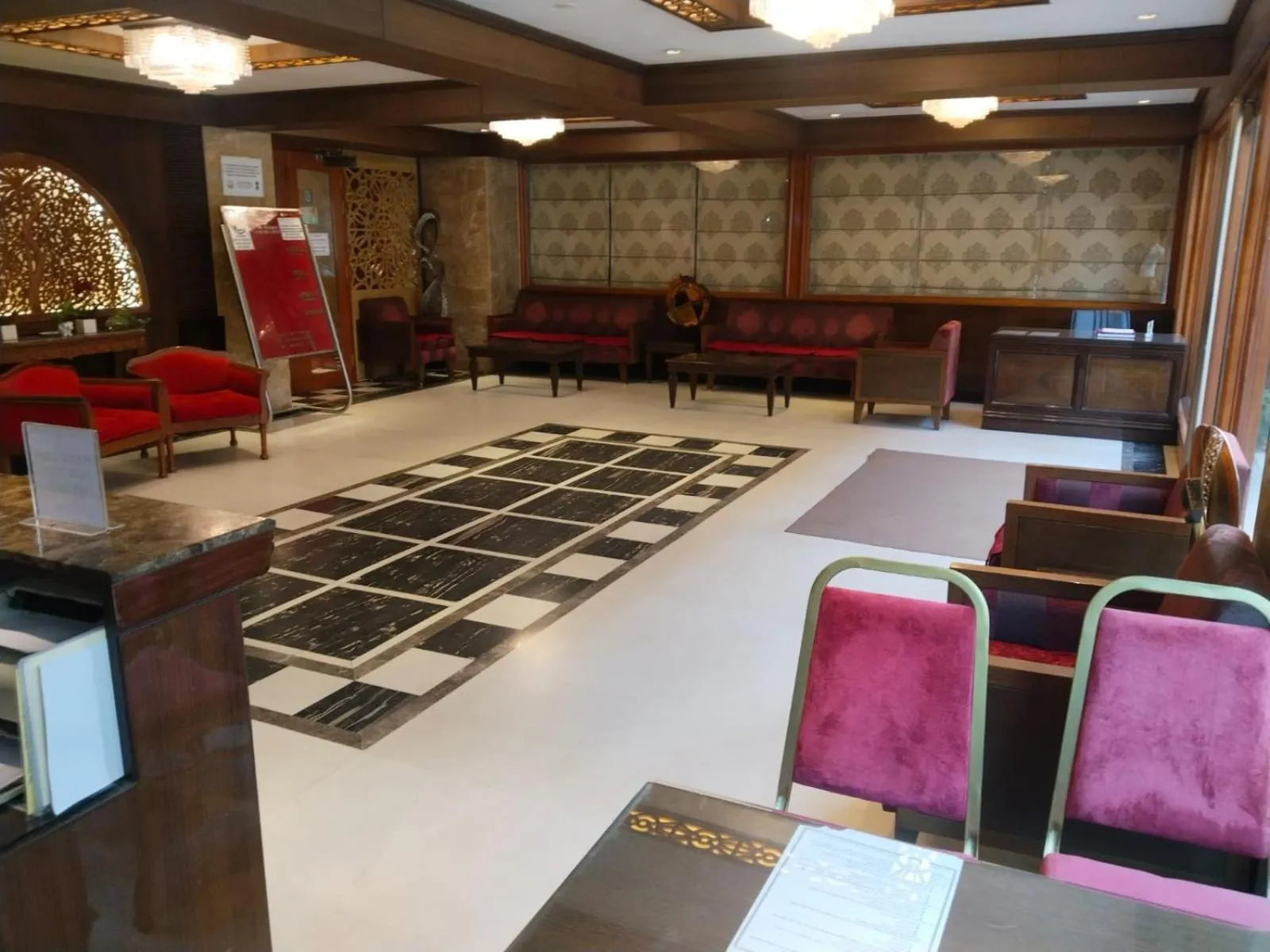 Lobby or reception in The President-A Boutique Hotel