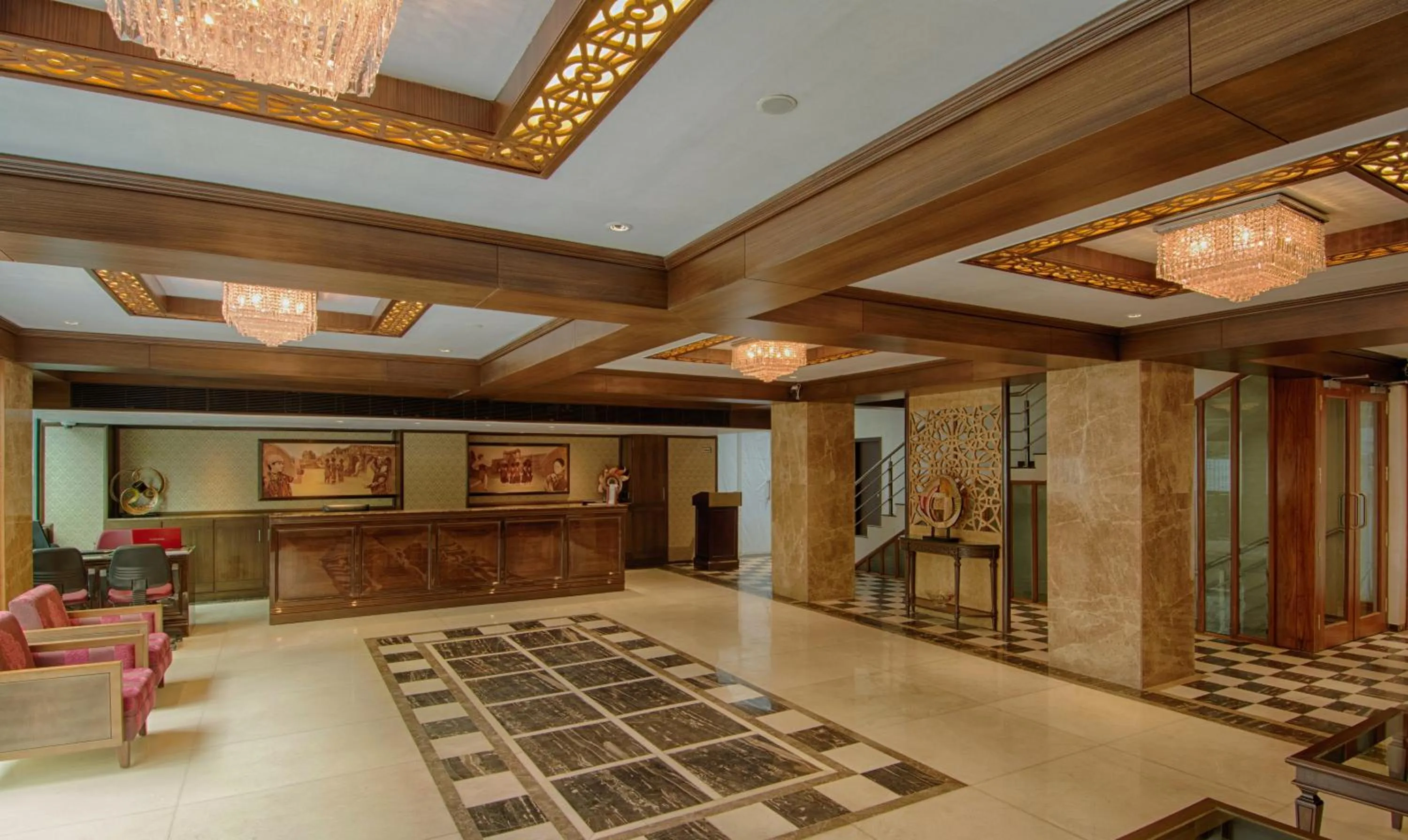 Decorative detail in The President-A Boutique Hotel