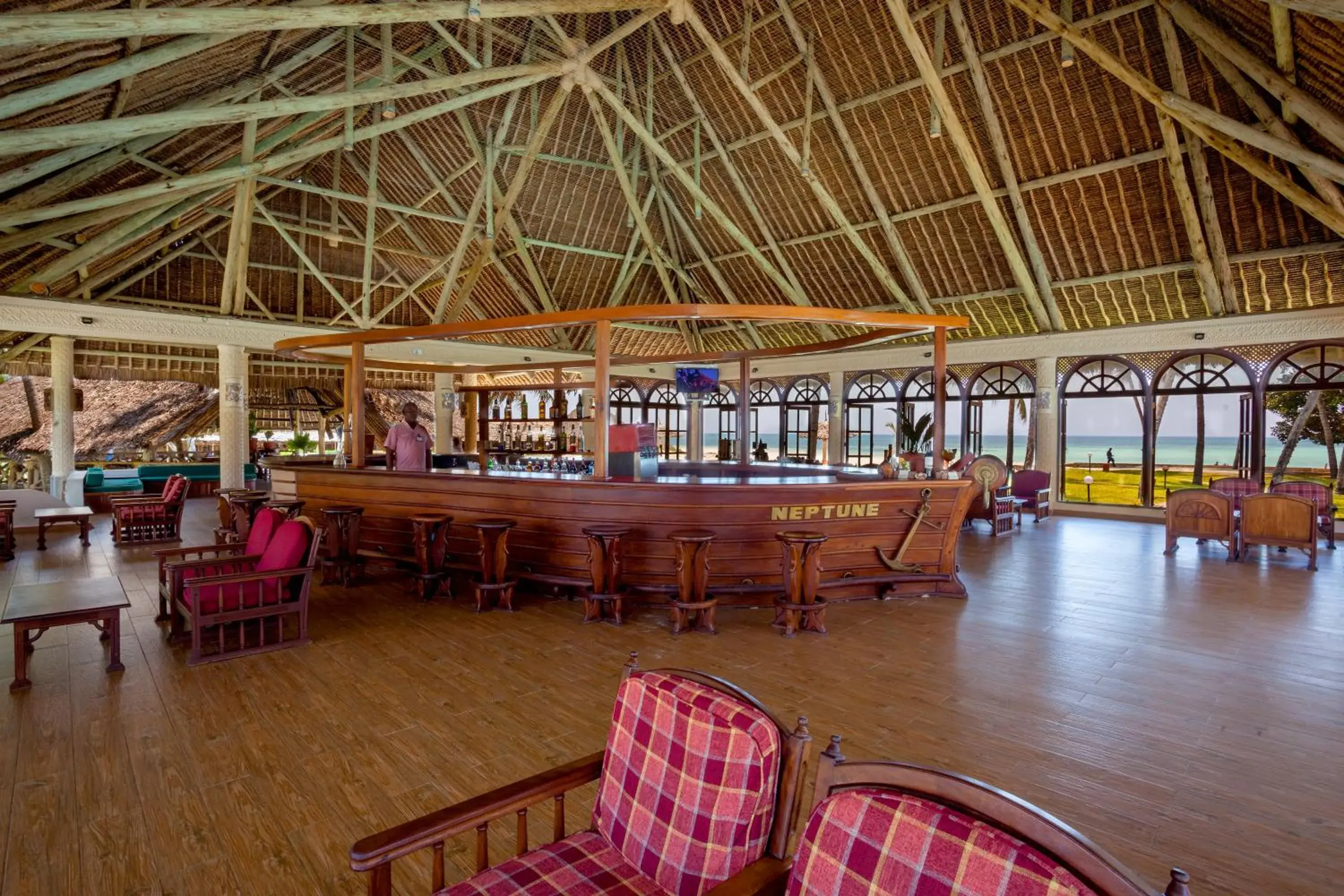Lounge or bar in Neptune Paradise Beach Resort & Spa - All Inclusive Lounge or bar in Neptune Paradise Beach Resort & Spa - All Inclusive