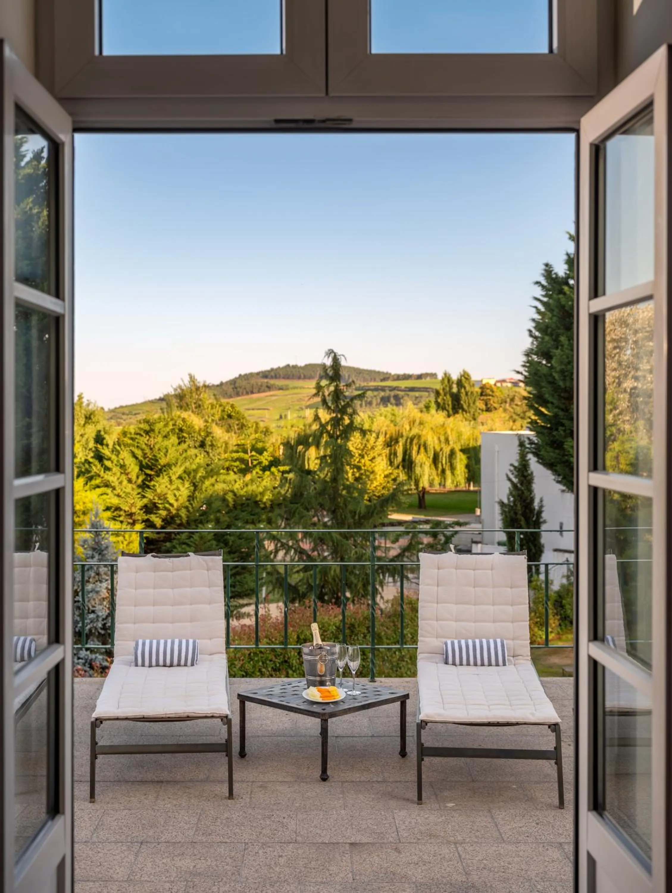 Balcony/Terrace in Forrester Essence Douro Hotel - by Unlock Hotels