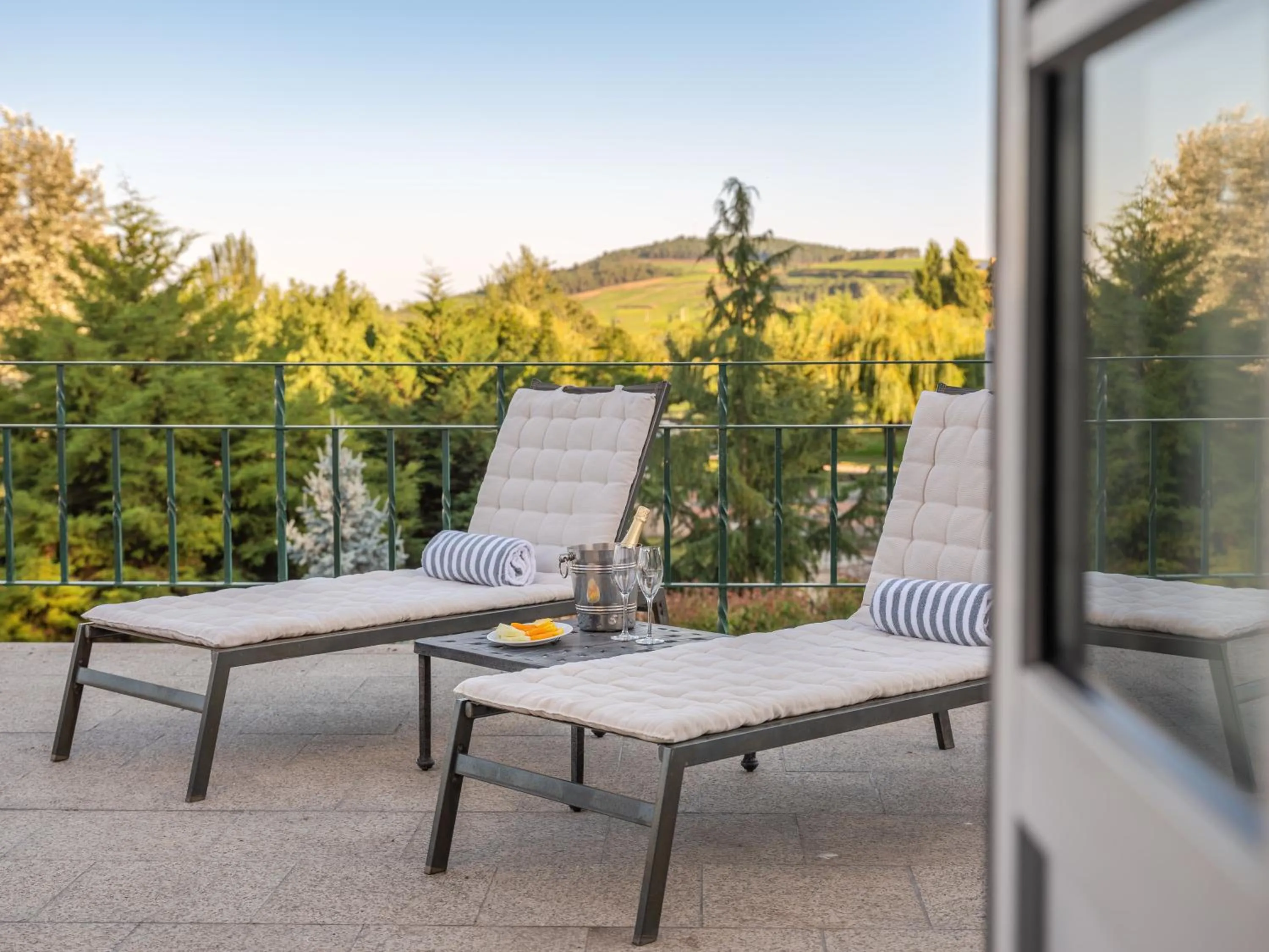 Balcony/Terrace in Forrester Essence Douro Hotel - by Unlock Hotels